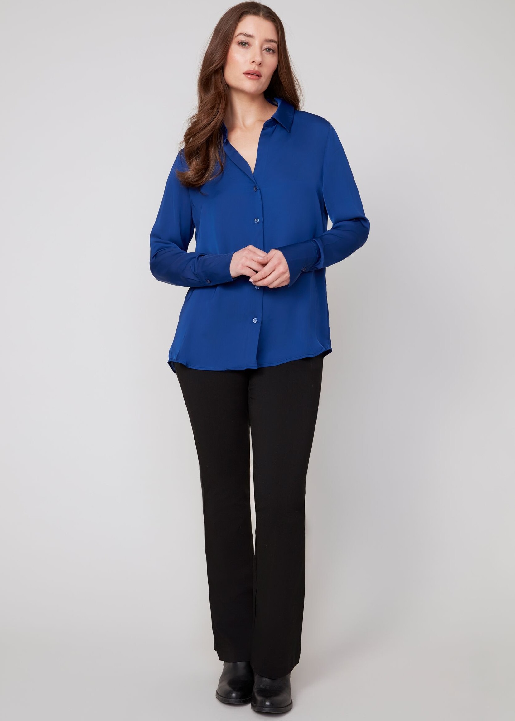 Renuar Renuar Satin Blouse