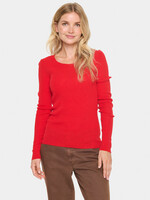 Saint Tropez Saint Tropez Long Sleeve Knit Base Layer