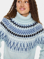 Saint Tropez Saint Tropez MegnaSZ Nordic Turtleneck Sweater