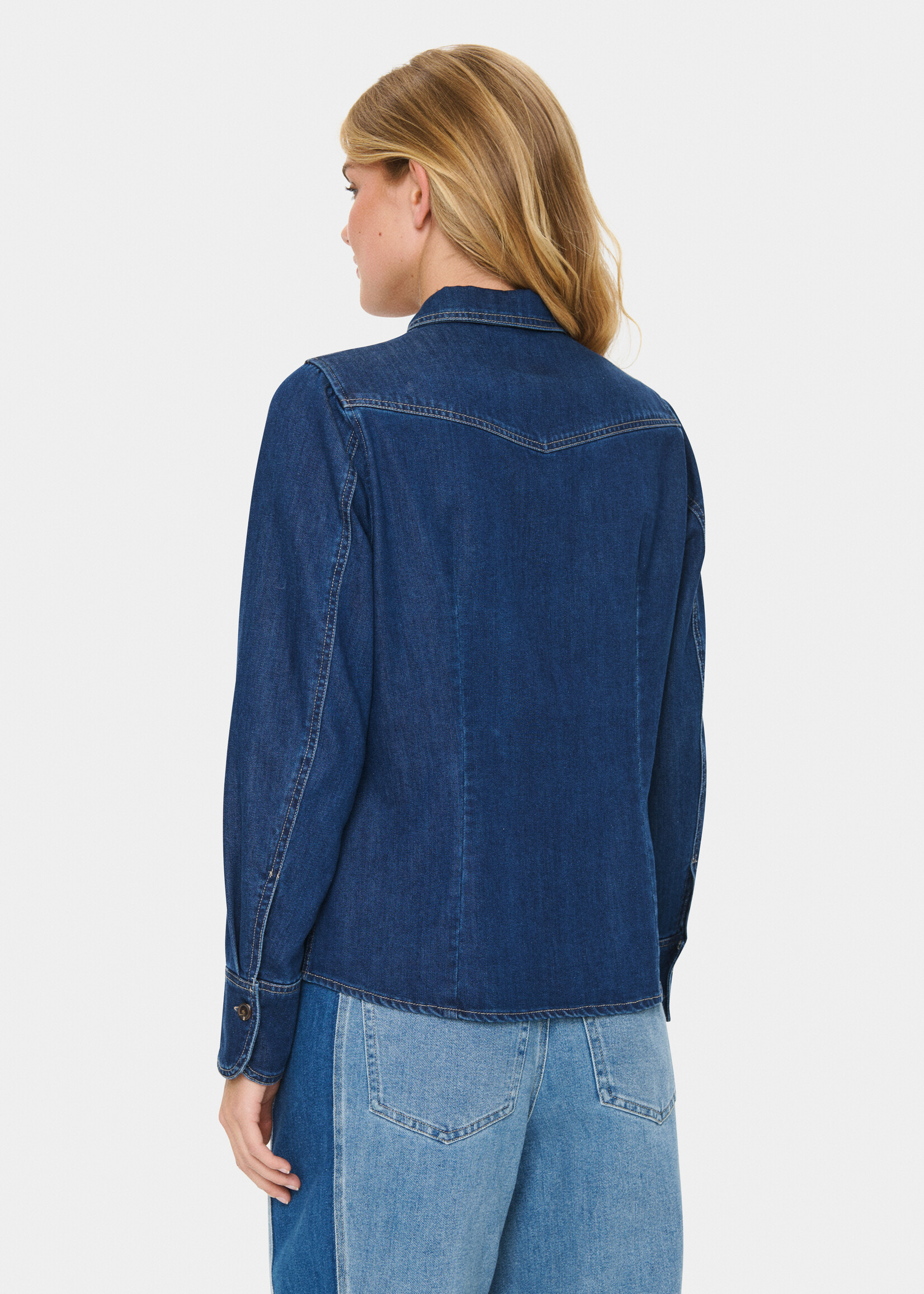 Saint Tropez Saint Tropez Marthe Denim Shirt