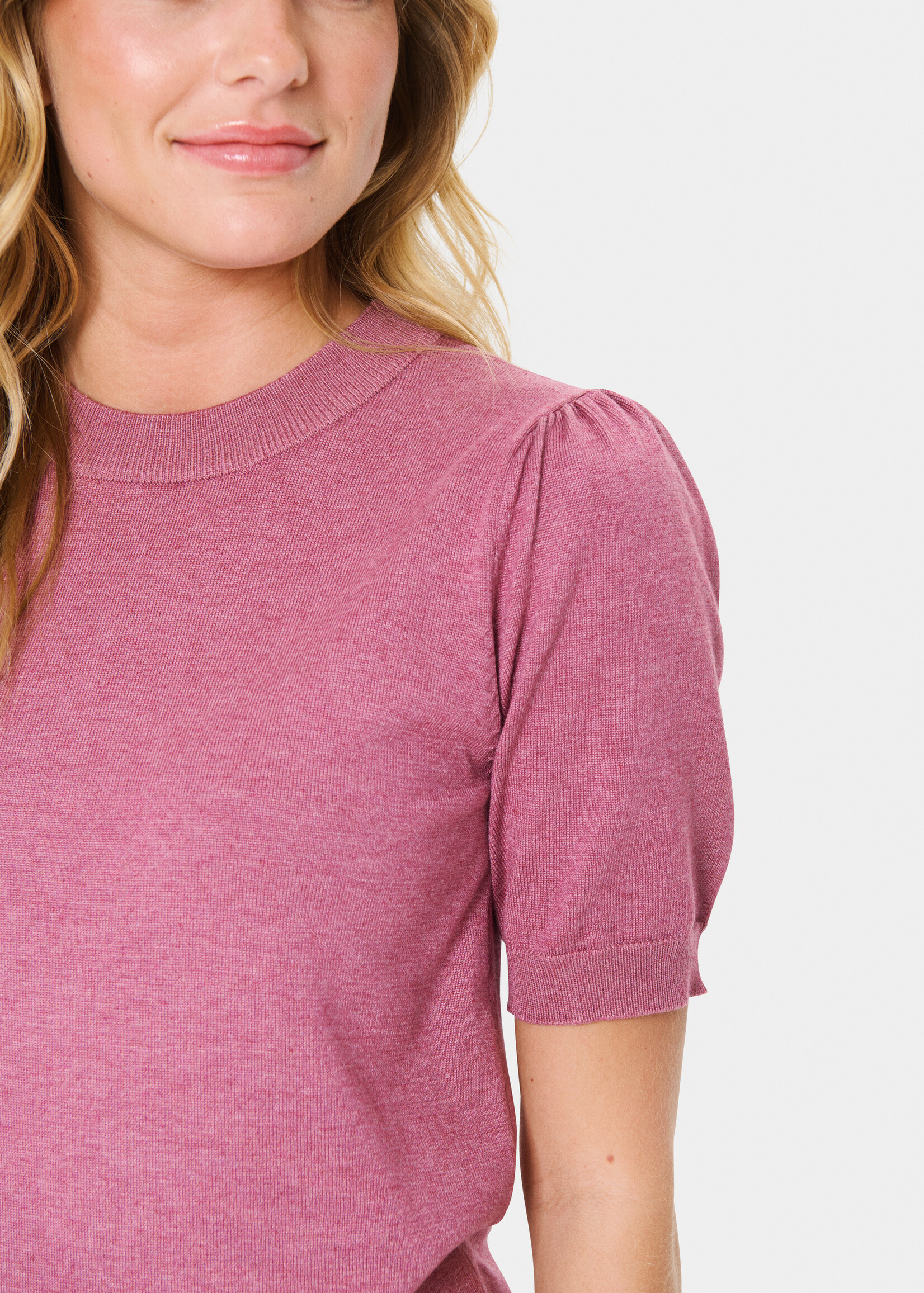 Saint Tropez Saint Tropez Mila Short Sleeve Sweater