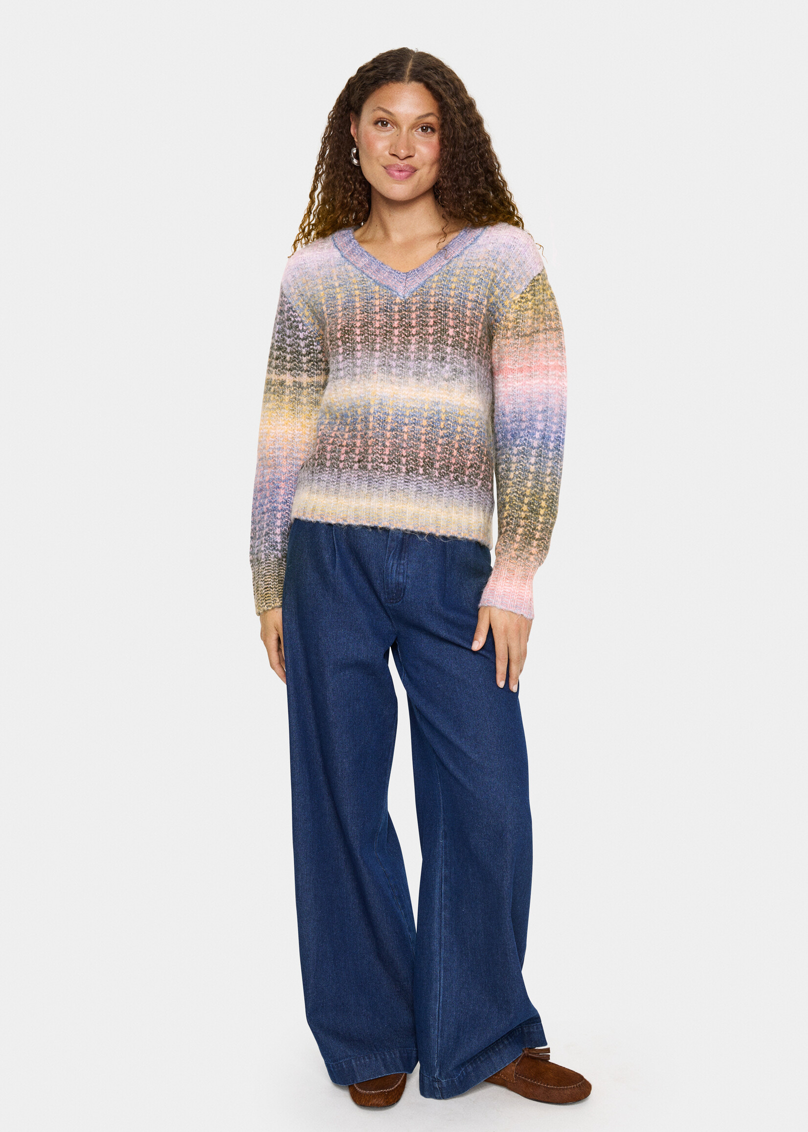 Saint Tropez Saint Tropez MirabelSZ Multi Colour Sweater