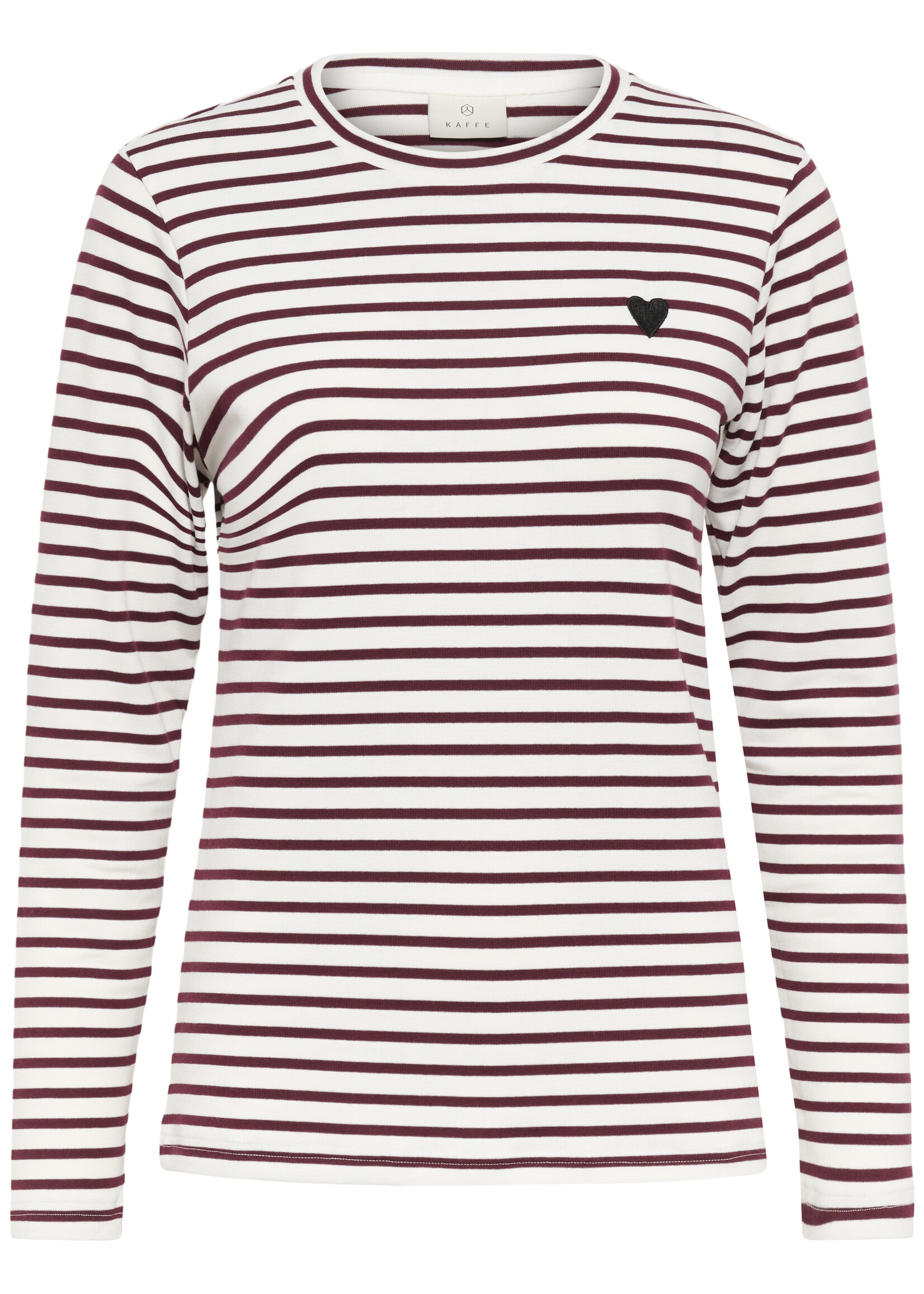 Kaffe Kaffe Liddy Long Sleeve Striped Tee