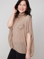 Renuar Renuar Sparkle Cowl Sweater Topper
