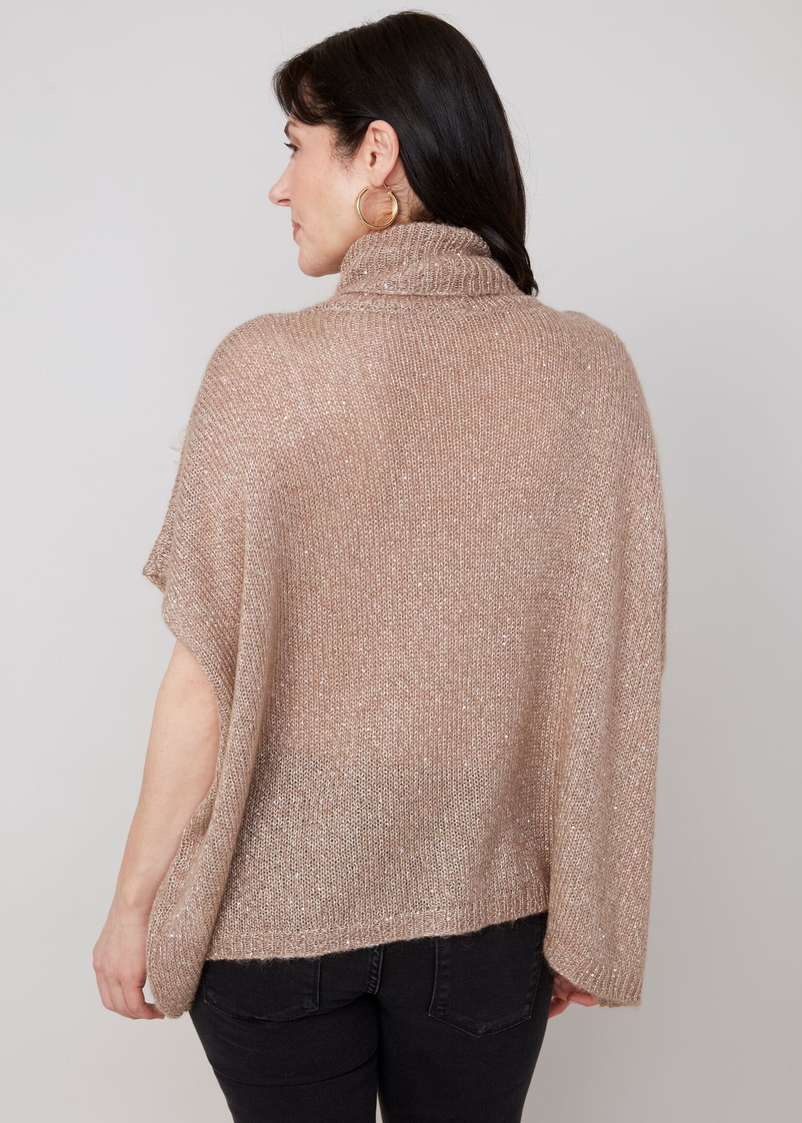 Renuar Renuar Sparkle Cowl Sweater Topper