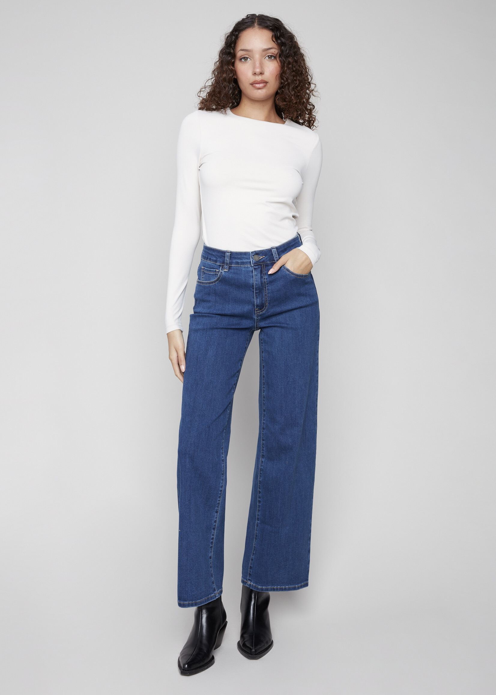 Charlie B Charlie B Chloe Wide Leg Jean