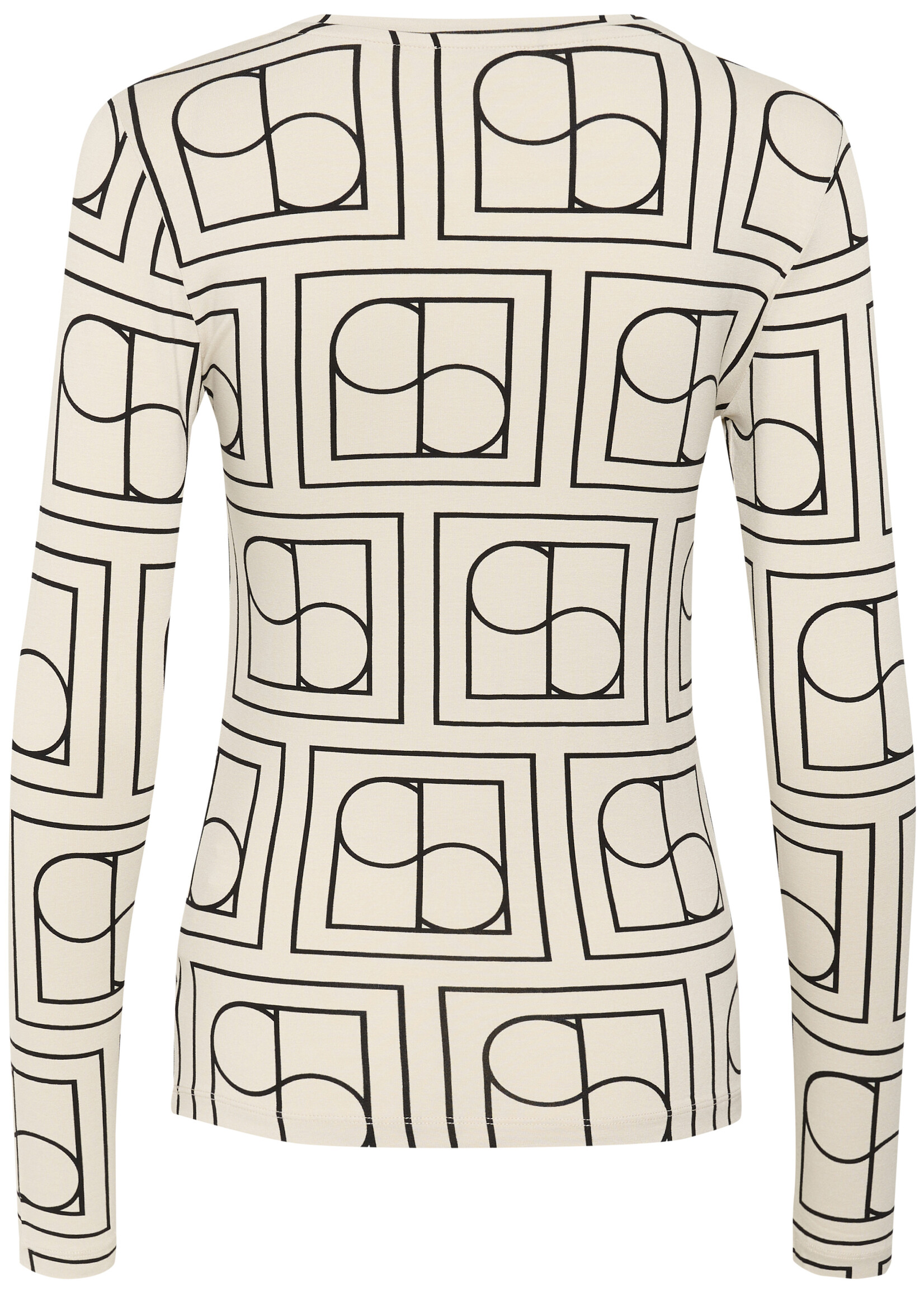 Soaked Soaked Hanadi Abstract Printed Top