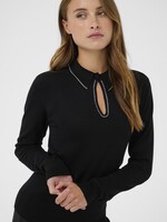 Kaffe Kaffe KAjada Sparkle Polo Top