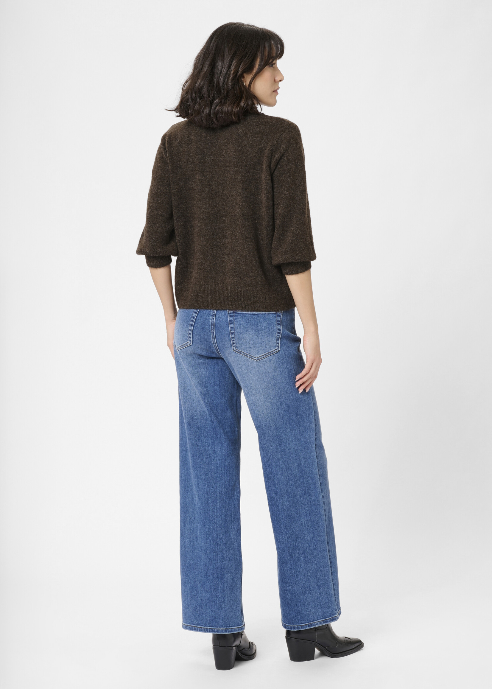 Kaffe Kaffe KAmeridith Sparkle Neck Sweater