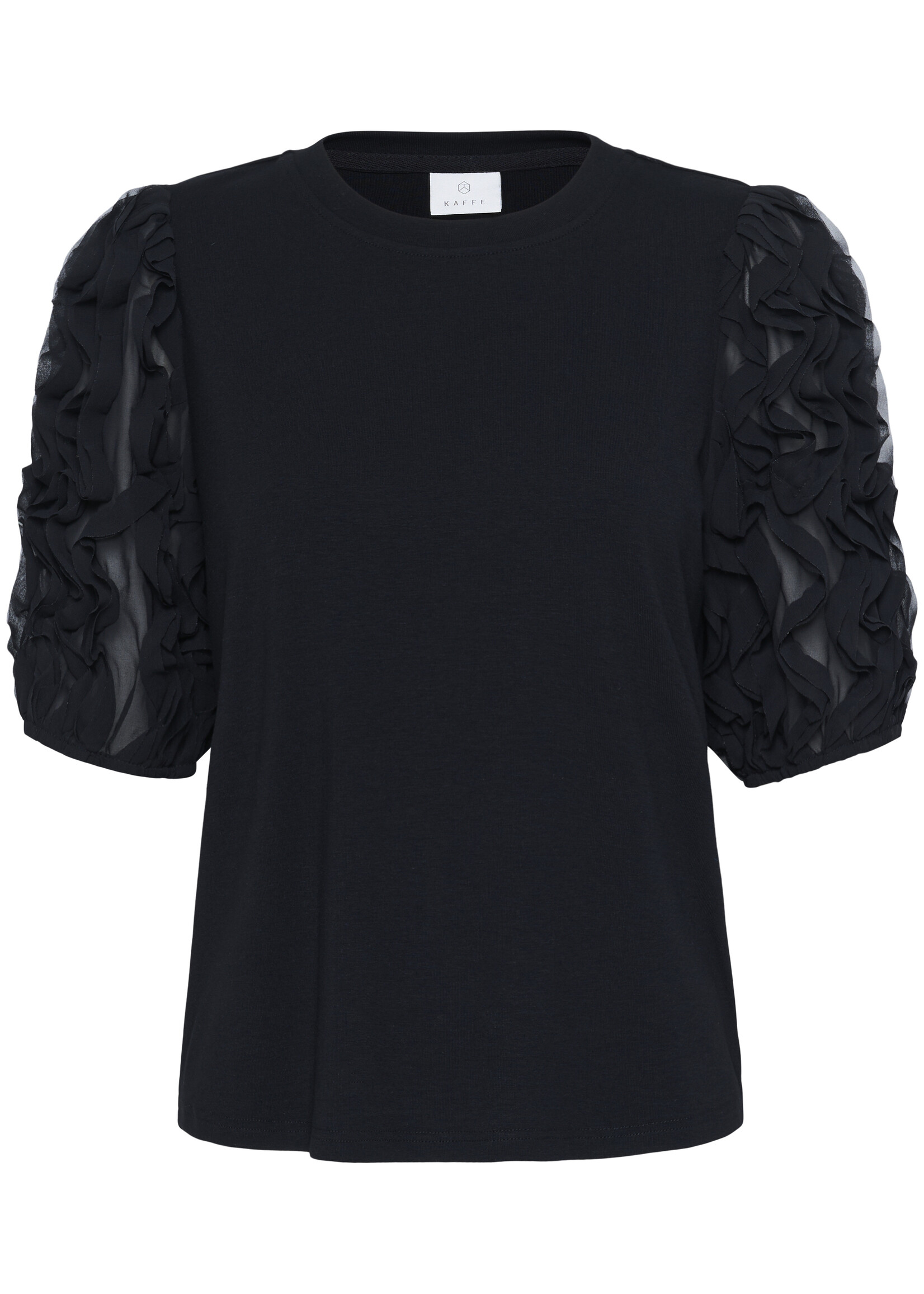 Kaffe Kaffe KAlinda Frill Sleeve Top