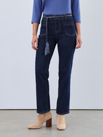 French Dressing Jeans FDJ Christina Sparkle Tassel Belt Jean