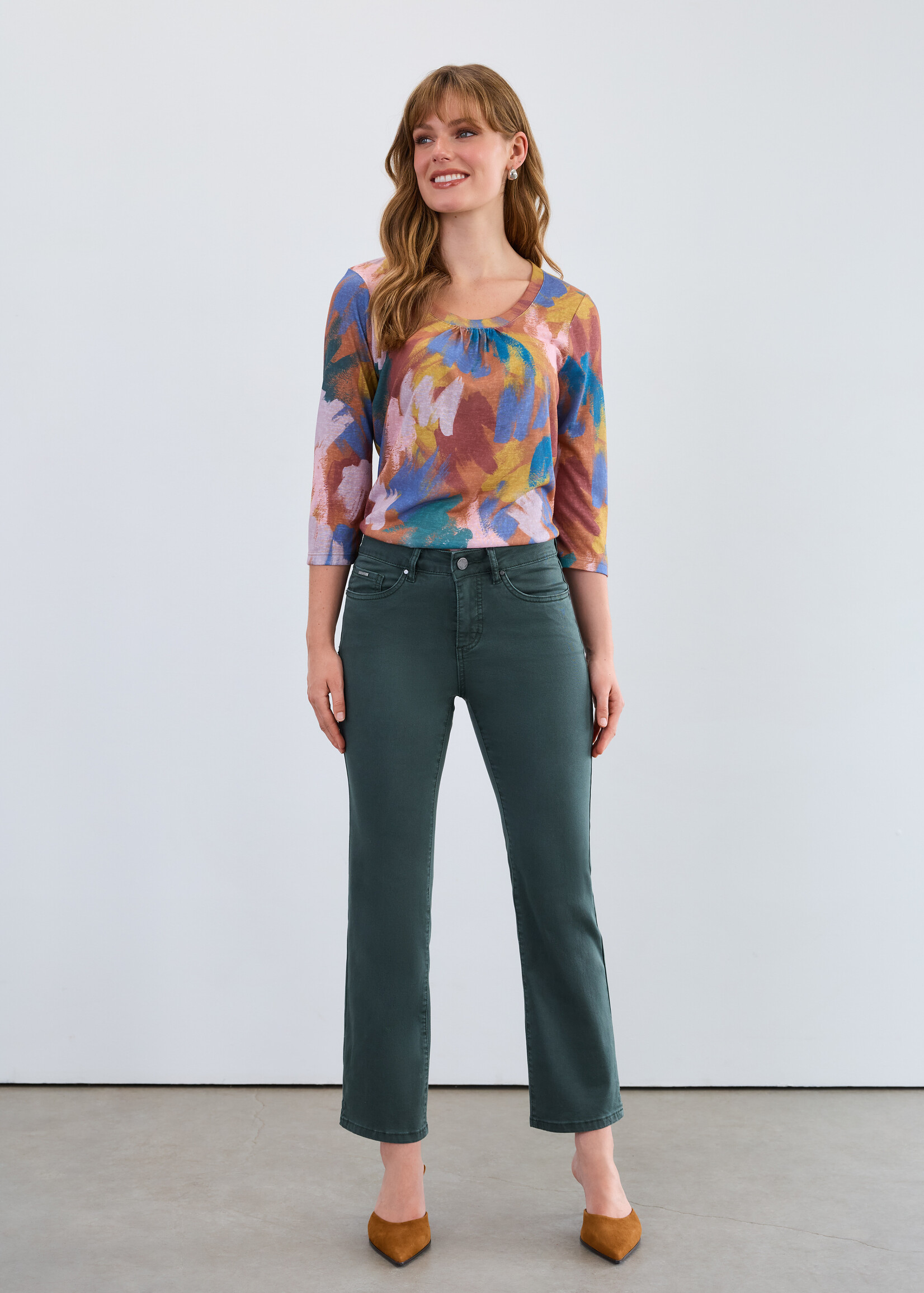 French Dressing Jeans FDJ Olivia Boot Ankle Pant
