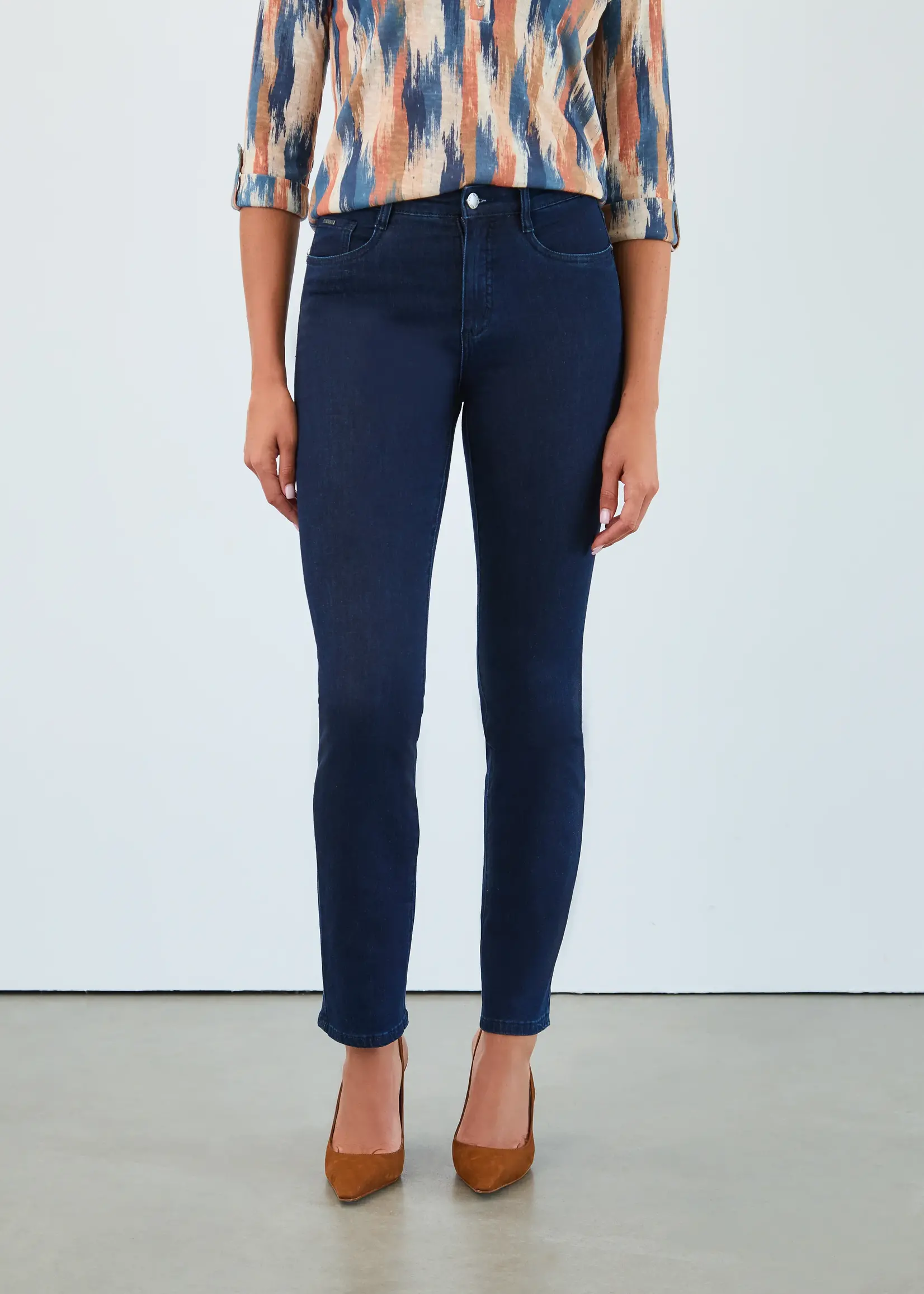 French Dressing Jeans FDJ Petite Suzanne Straight Leg Jean