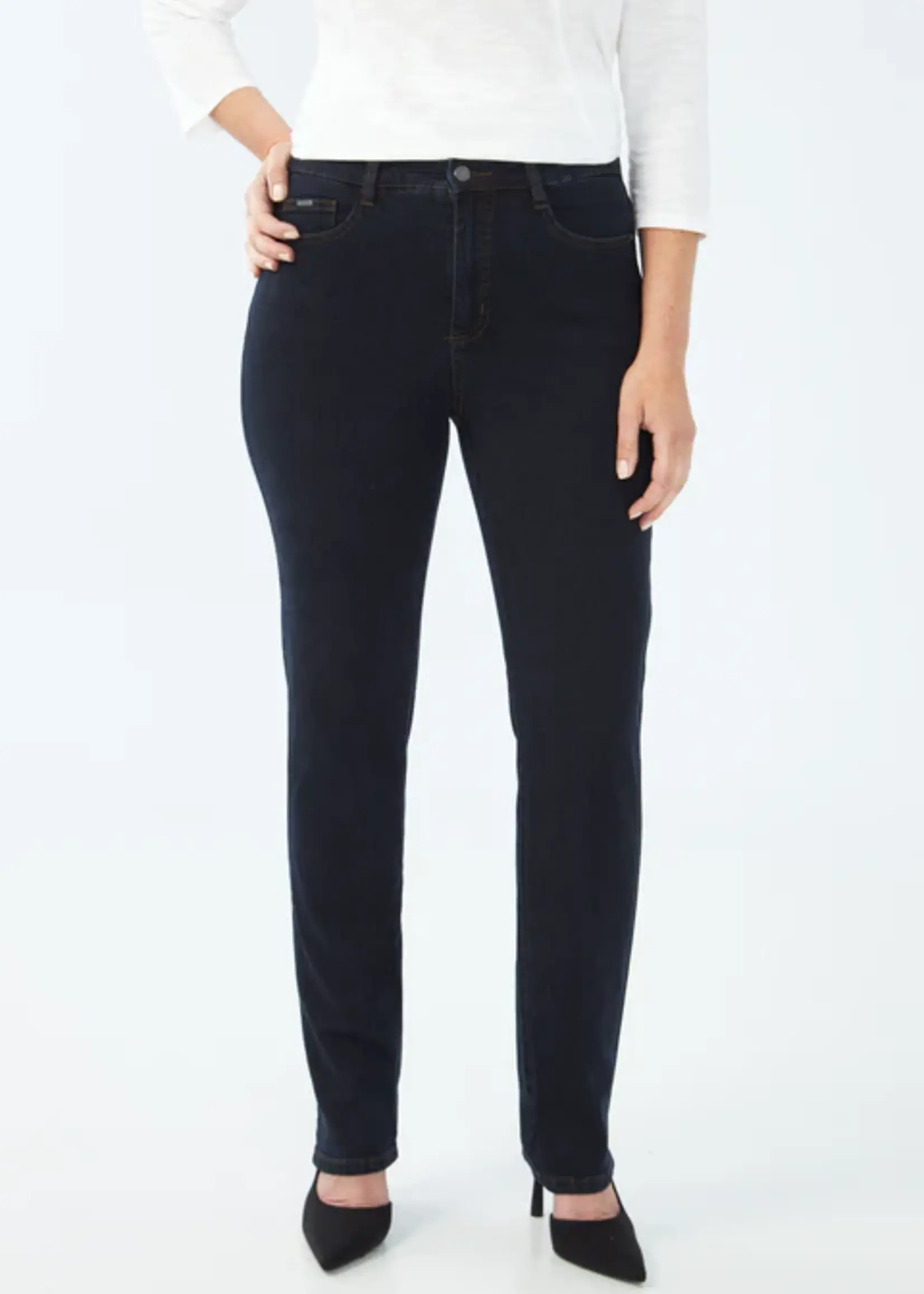 French Dressing Jeans FDJ Petite Suzanne Straight Leg Jean