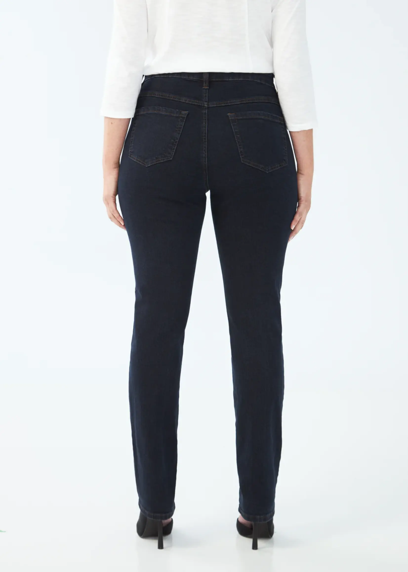 French Dressing Jeans FDJ Petite Suzanne Straight Leg Jean