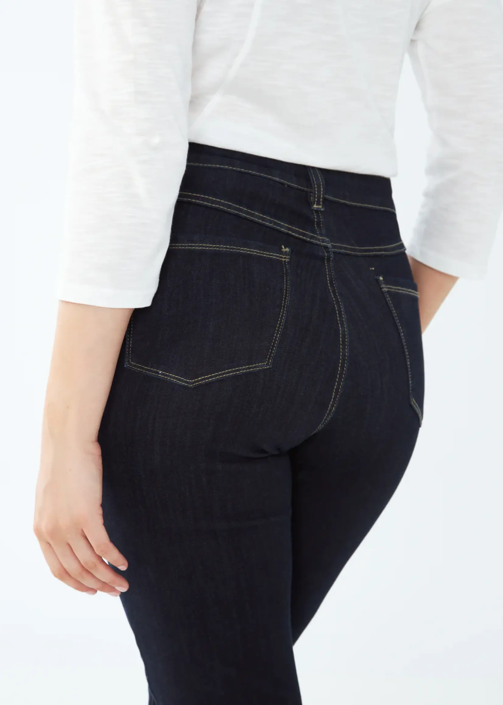 French Dressing Jeans FDJ Peggy Straight Leg Jean
