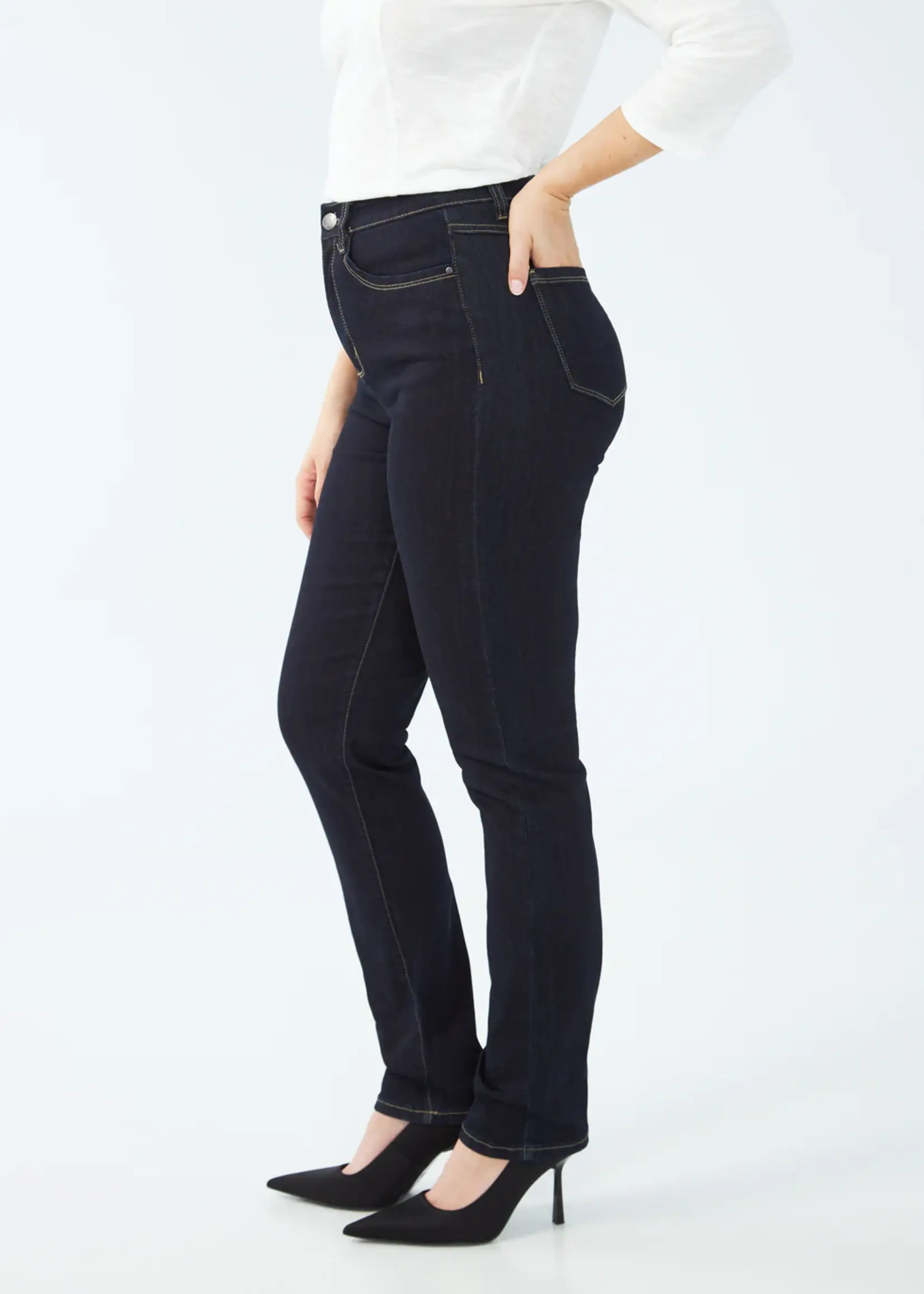 French Dressing Jeans FDJ Peggy Straight Leg Jean