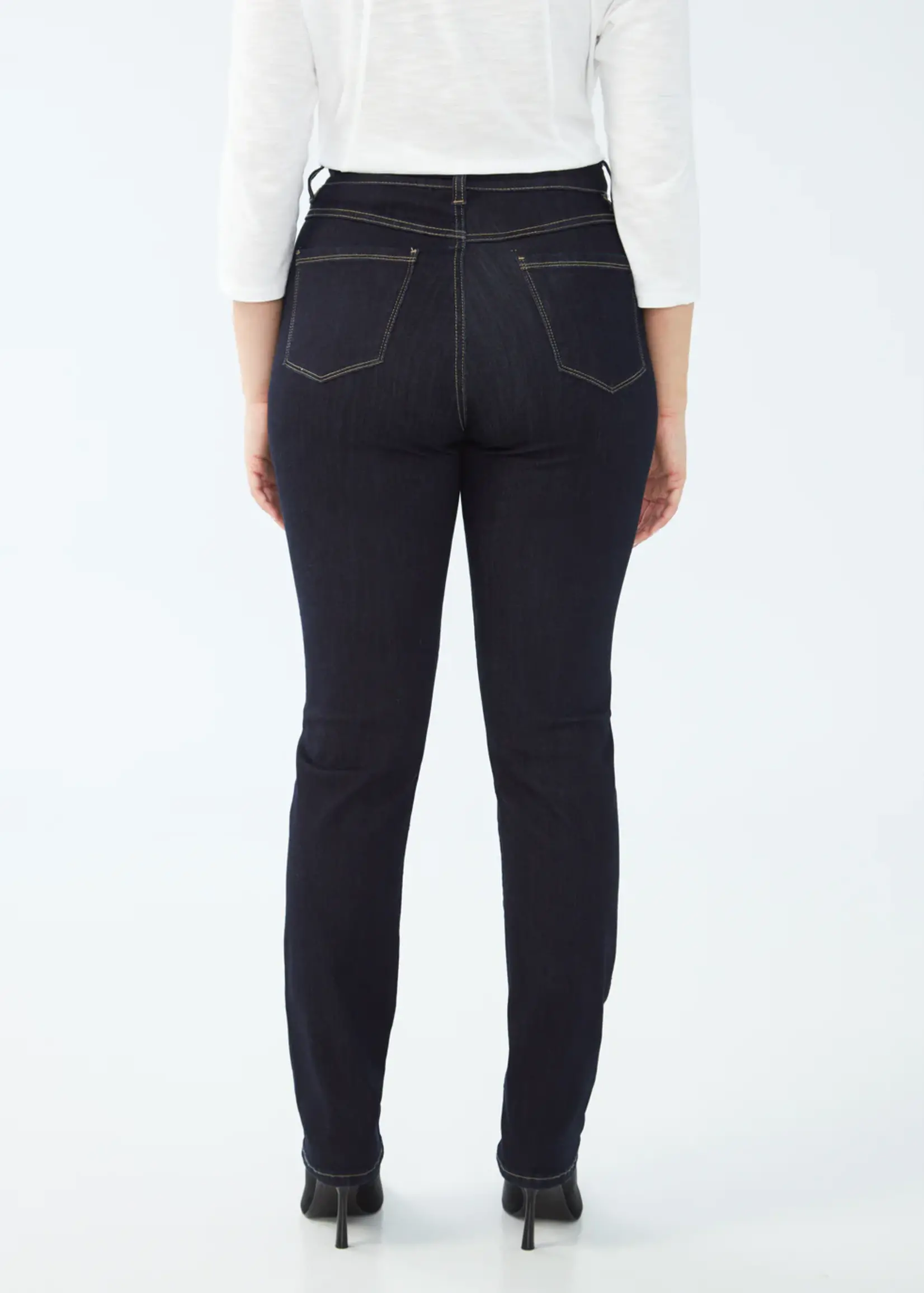 French Dressing Jeans FDJ Peggy Straight Leg Jean
