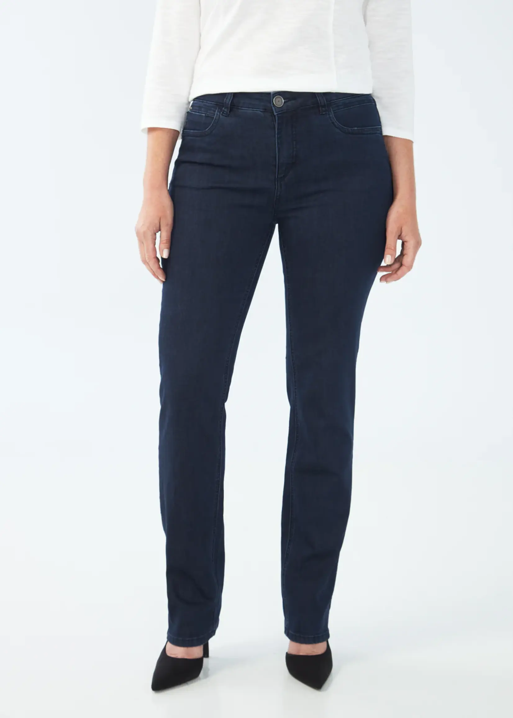 French Dressing Jeans FDJ Olivia Straight Leg Jean