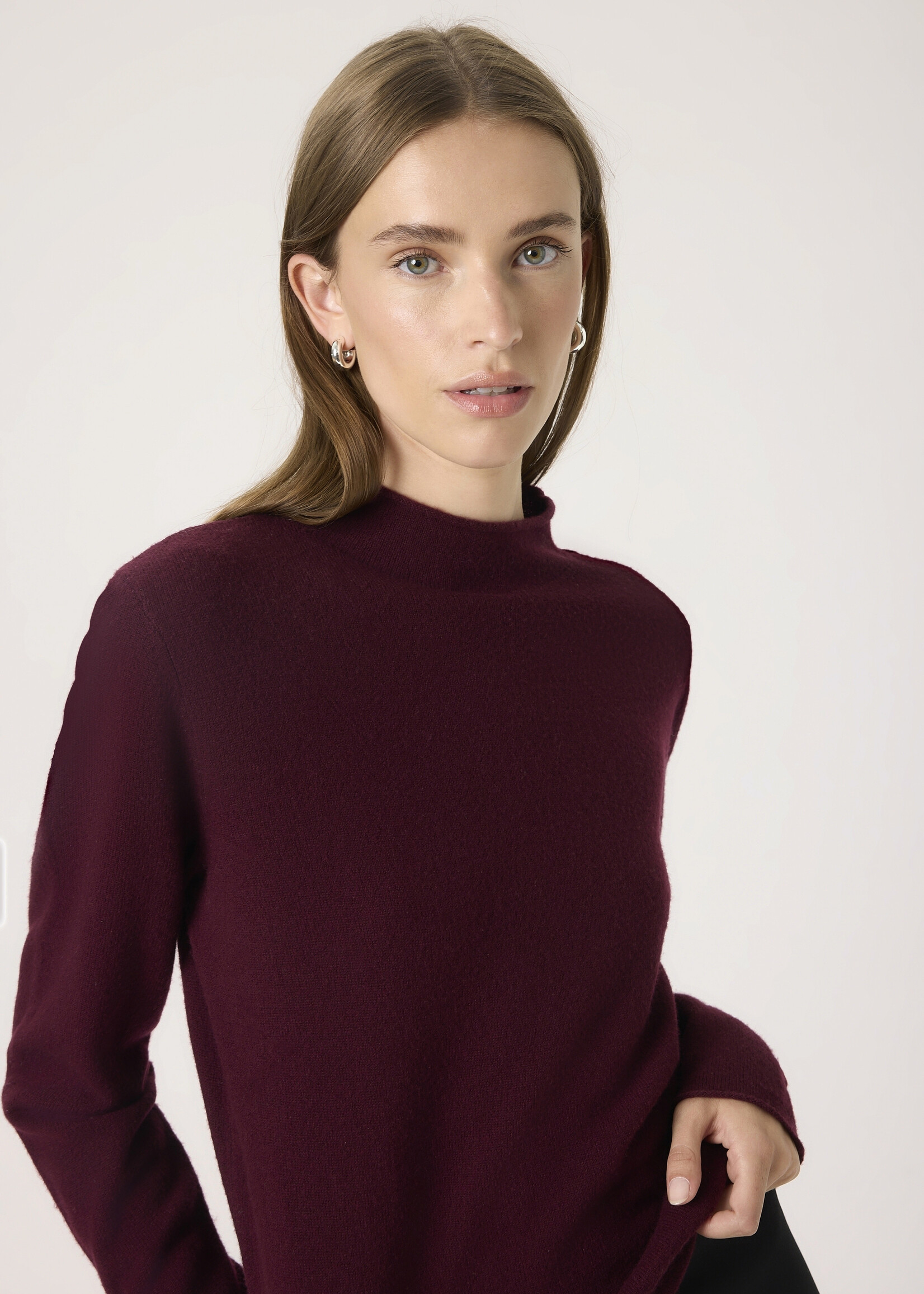 Soaked Soaked Molina Merino Wool Mock Neck Sweater