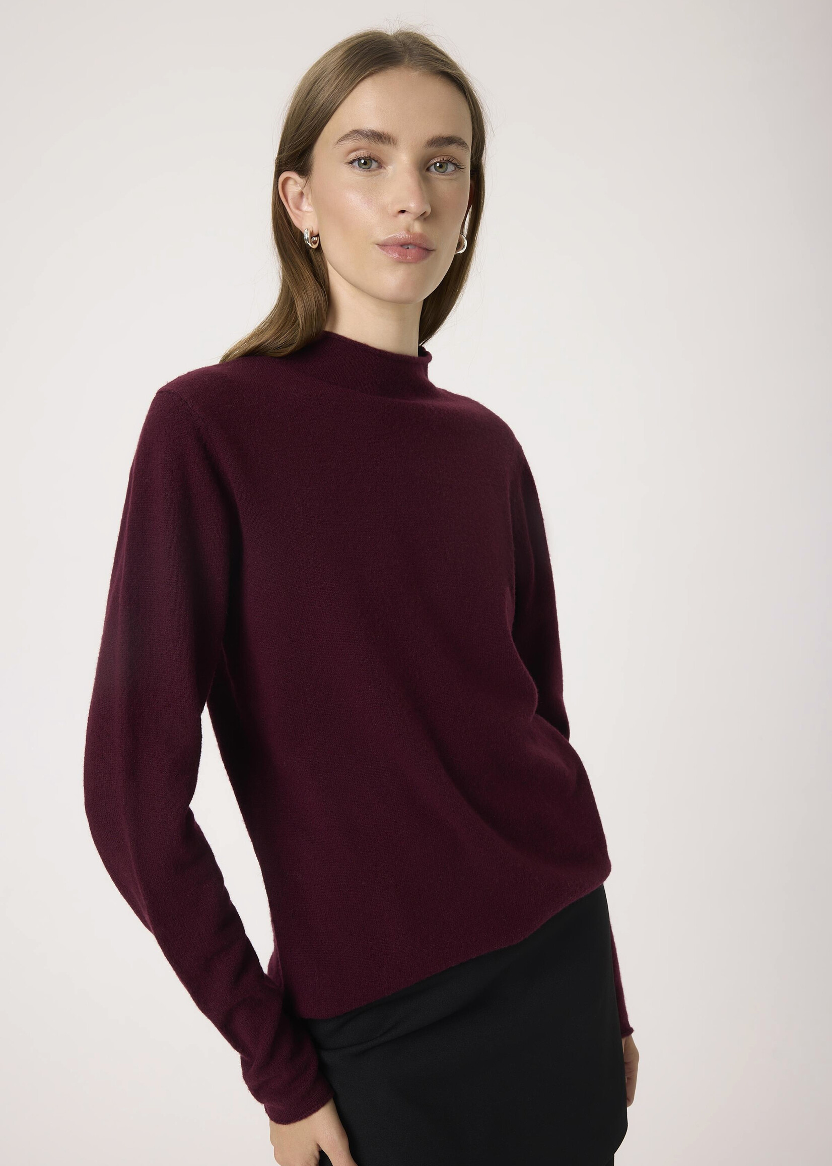 Soaked Soaked Molina Merino Wool Mock Neck Sweater