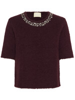 Soaked Soaked Selene Bejewelled Neckline Sweater