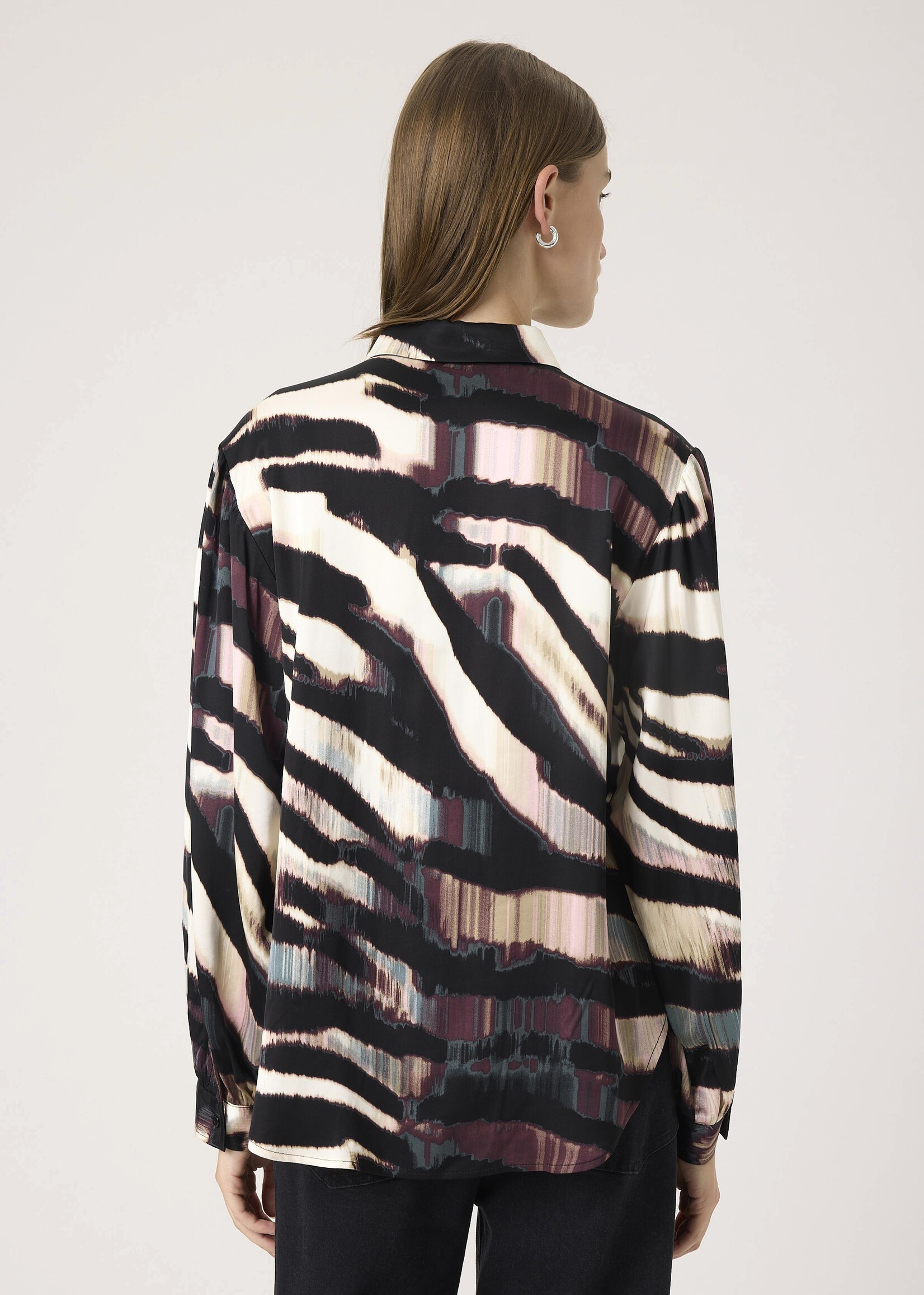 Soaked Soaked Ciela Zebra Print Shirt