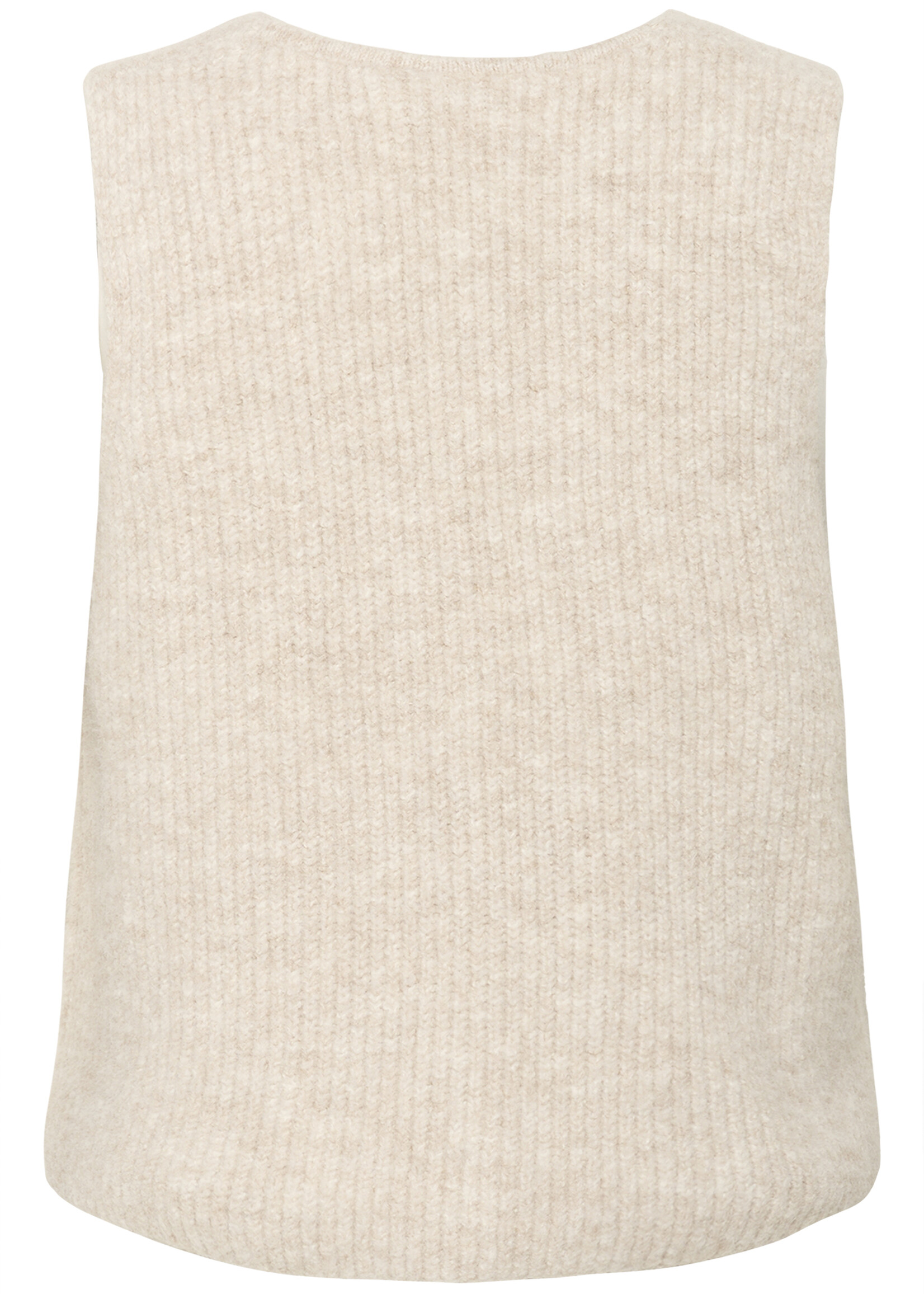 Saint Tropez Saint Tropez Xenya Sparkle Button Knit Vest