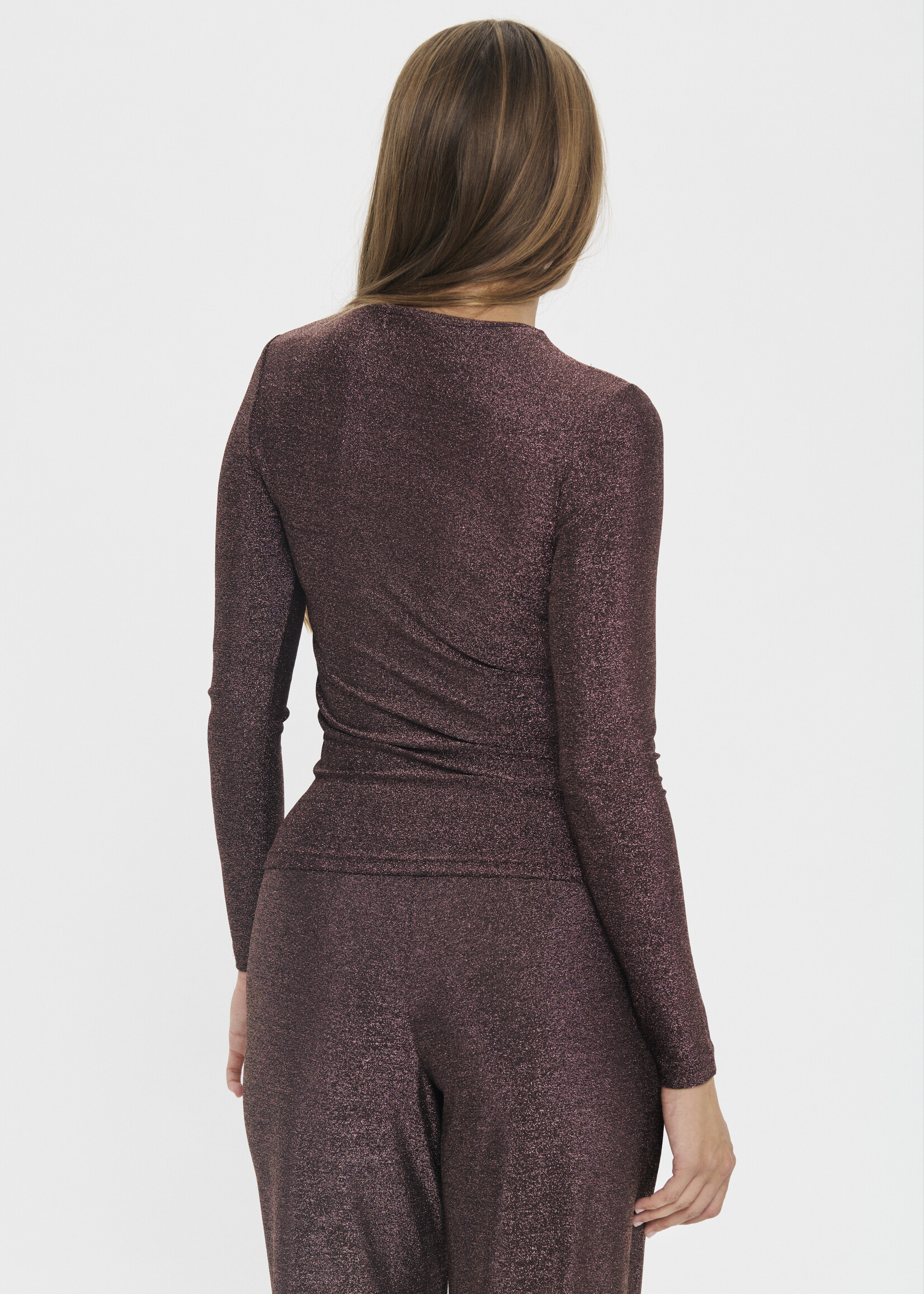 Saint Tropez Saint Tropez Noria Sparkle Crew Top