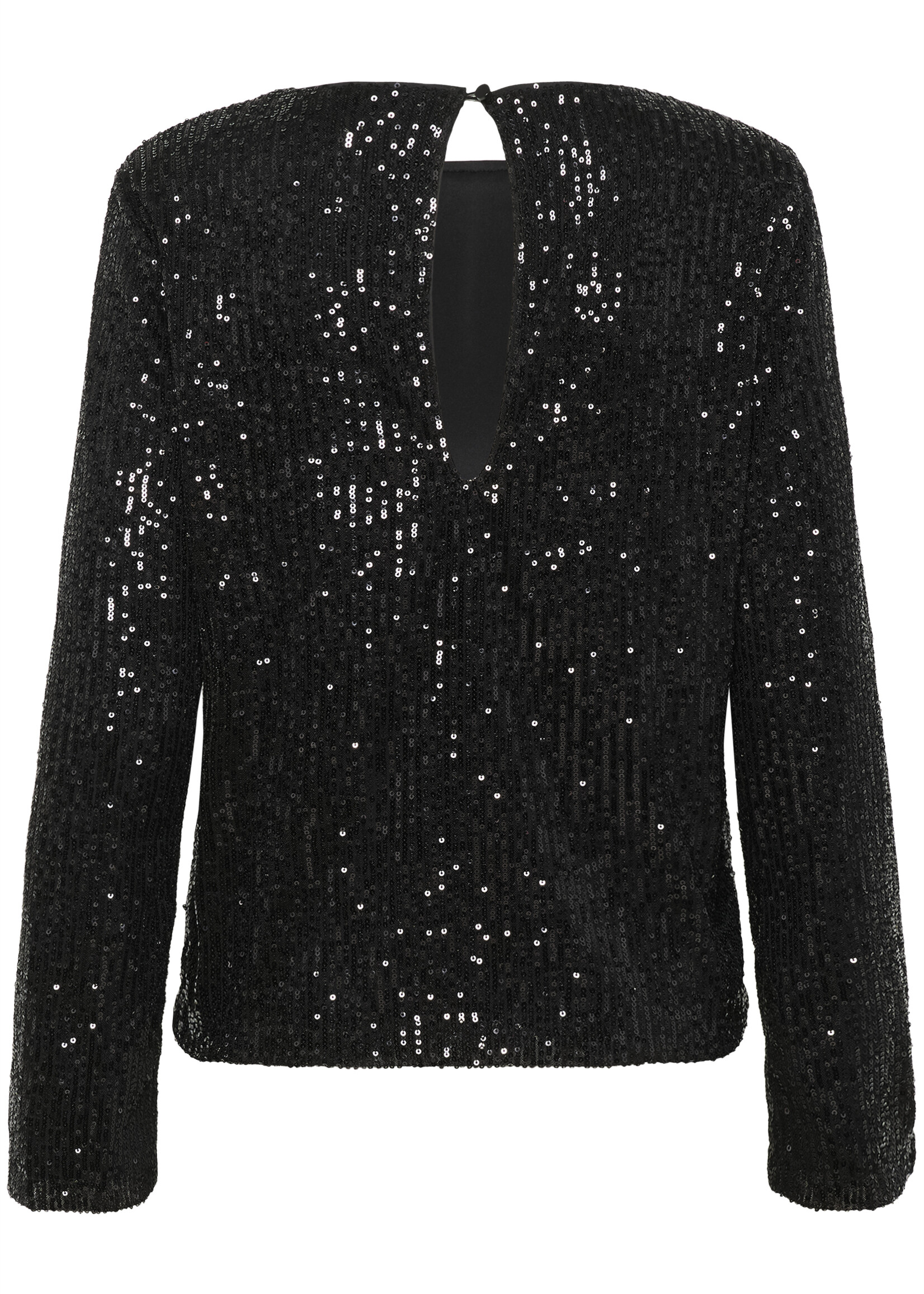 Saint Tropez Saint Tropez Peekaboo Sequin Top