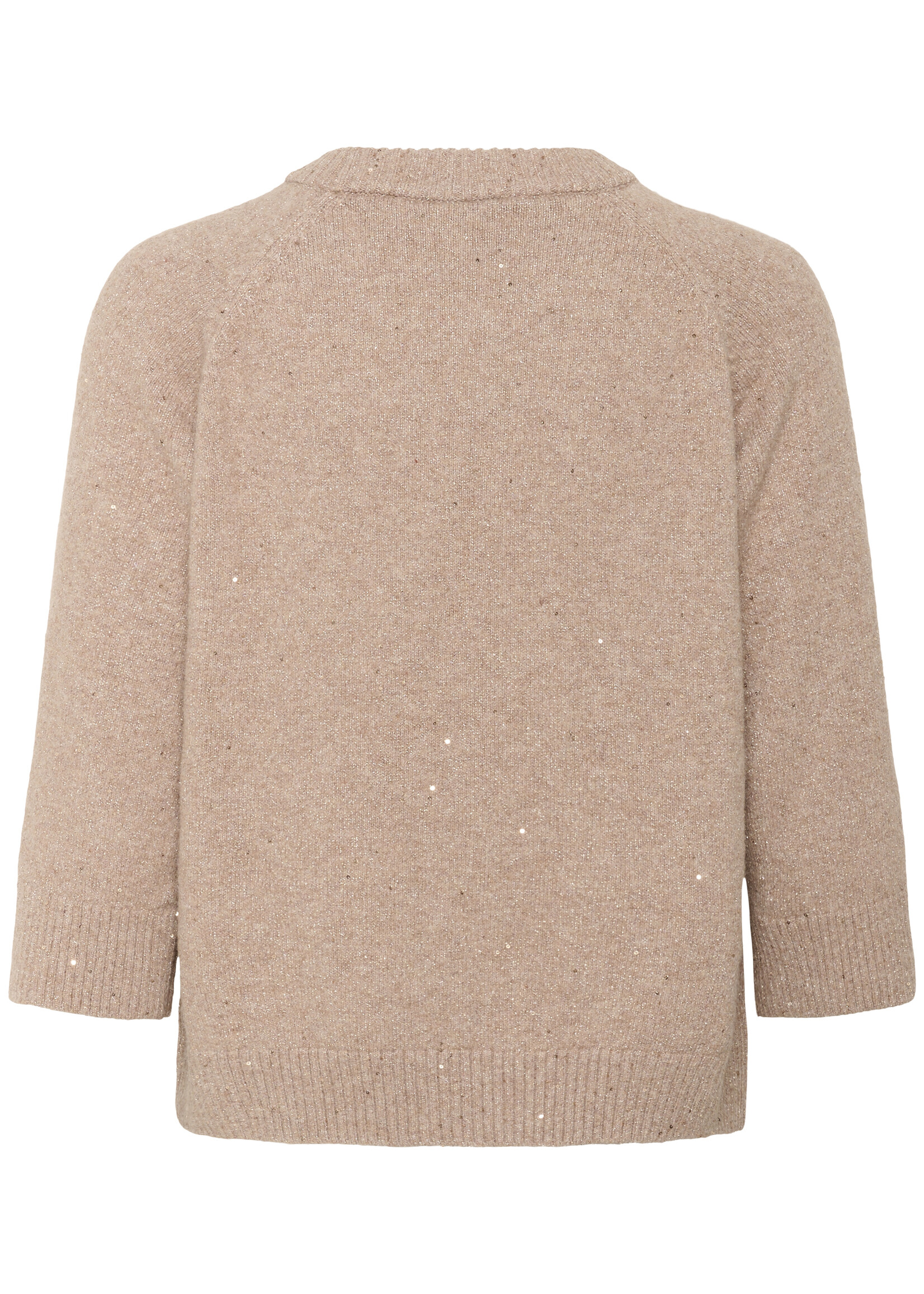 Saint Tropez Saint Tropez  Sparkle 3/4 Sleeve Sweater