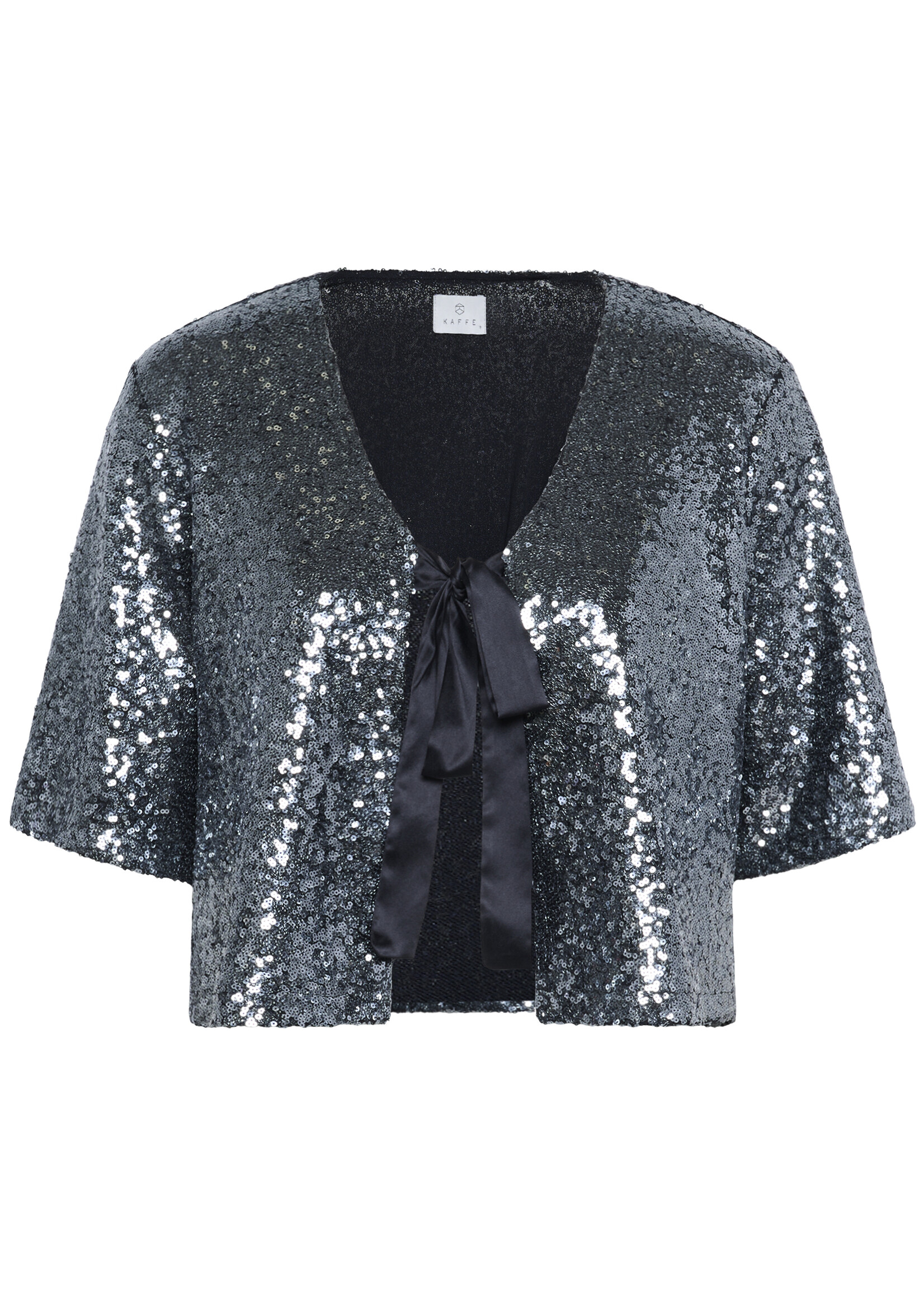 Kaffe Kaffe Lau Bow Tie Sequin Cardi