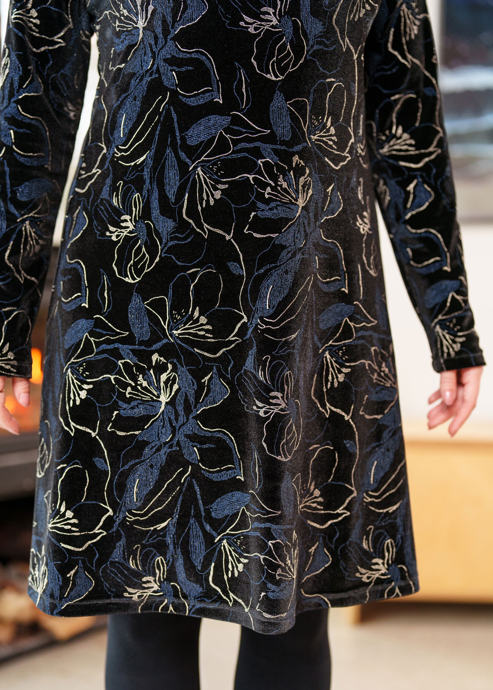 Rien Ne Se Perd Rien Ne Se Perd Larix Velour Dress