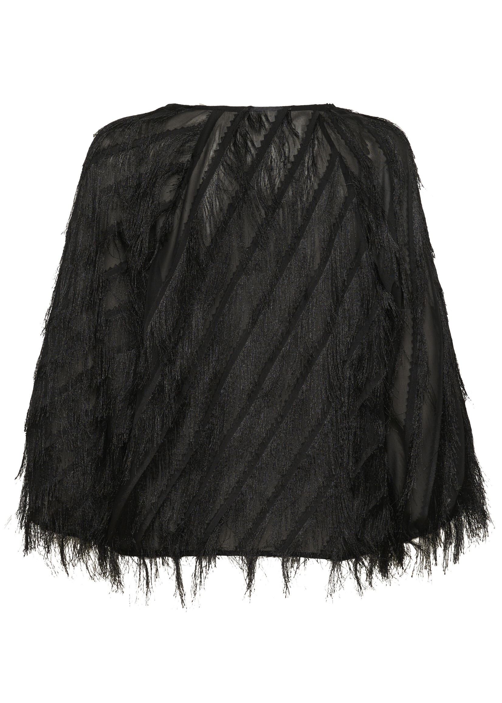 Saint Tropez Saint Tropez NancySZ Eyelash V-neck Top