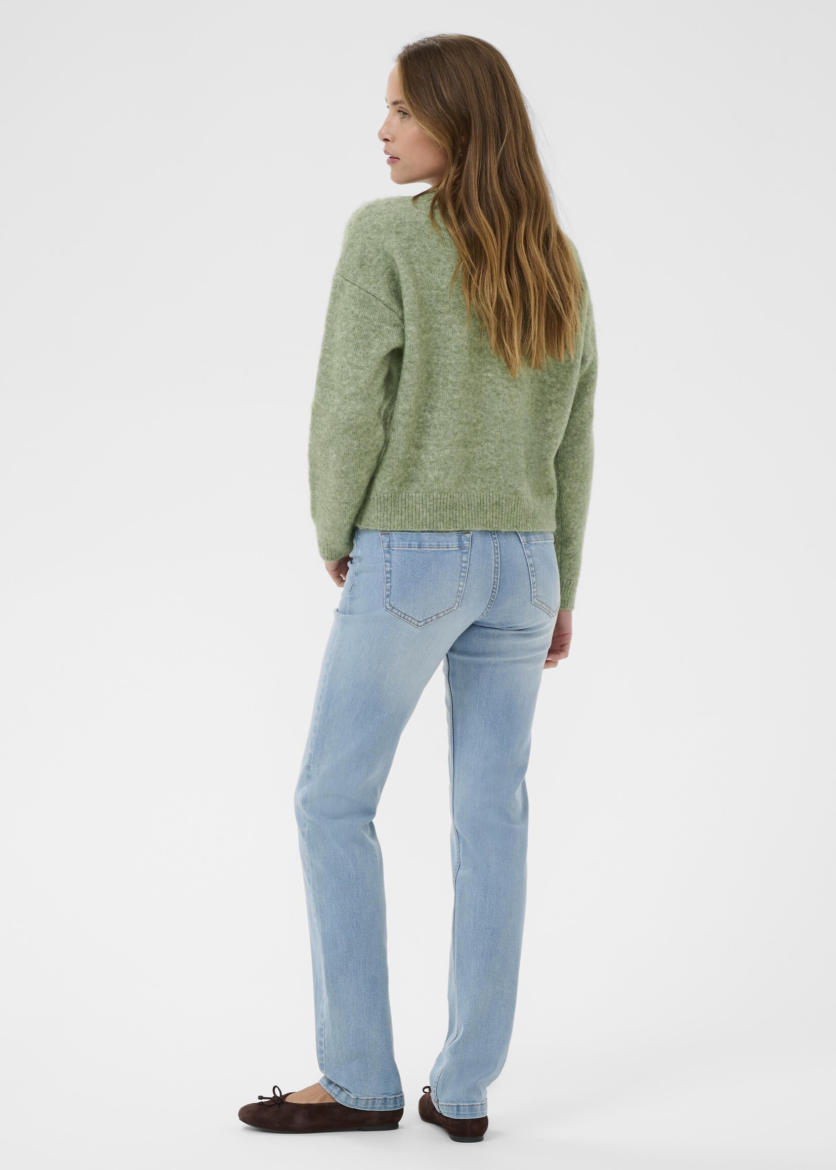 Kaffe Kaffe Melania Embroidered Flower Sweater