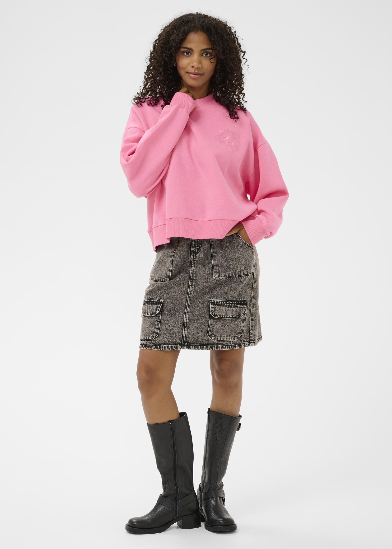 Kaffe Kaffe Sussi Rose Sweatshirt