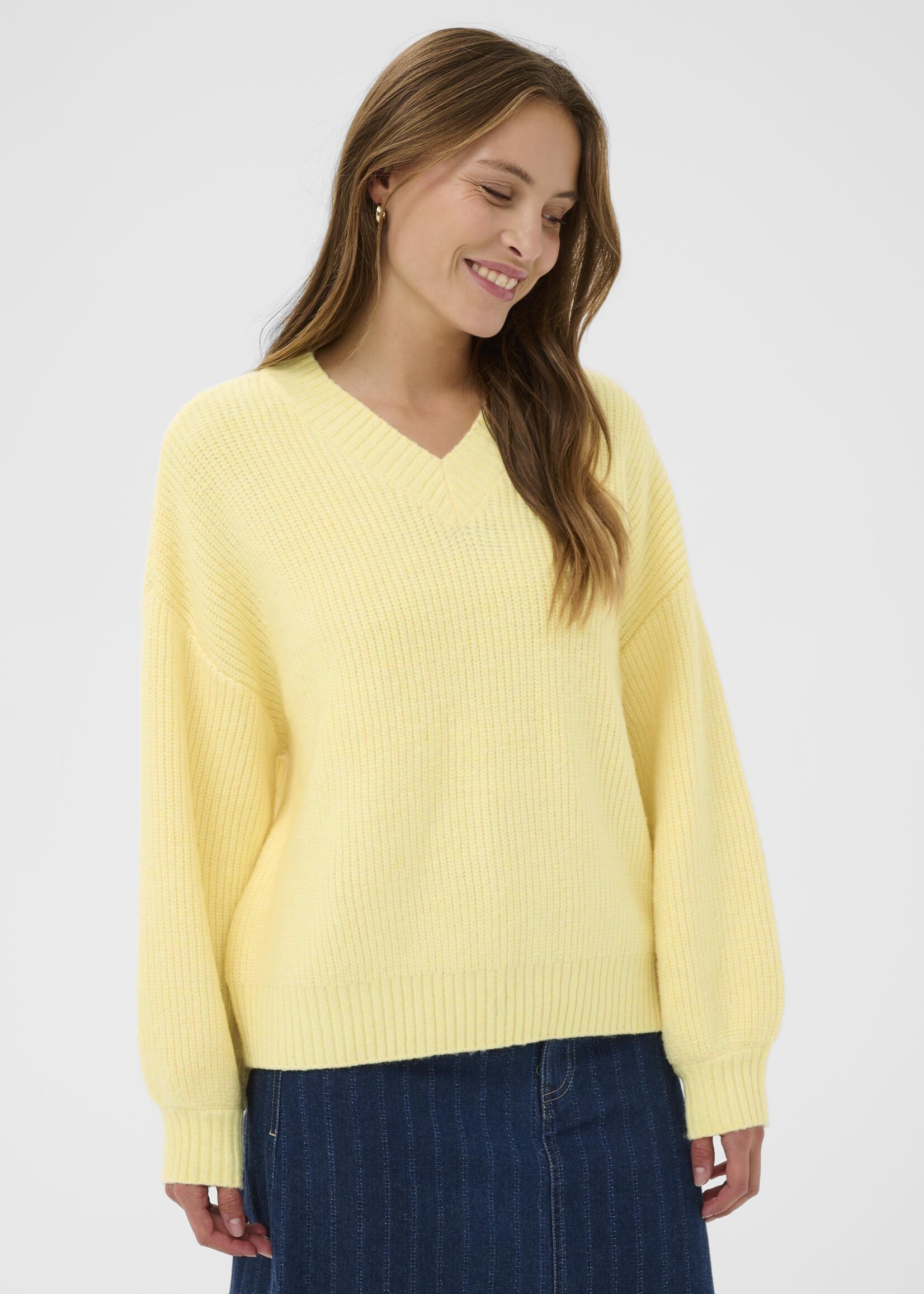 Saint Tropez Saint Tropez Ottoline VNeck Sweater