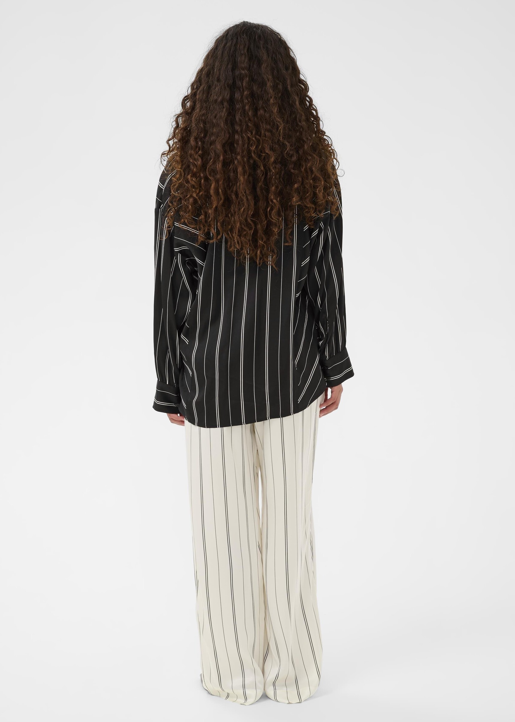 Soaked Soaked Marcela Striped Silky Shirt