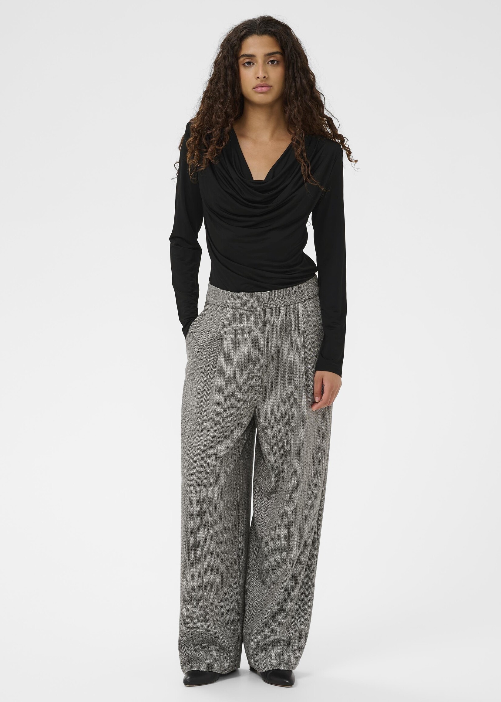 Soaked Soaked Clara Cowl Neck Top