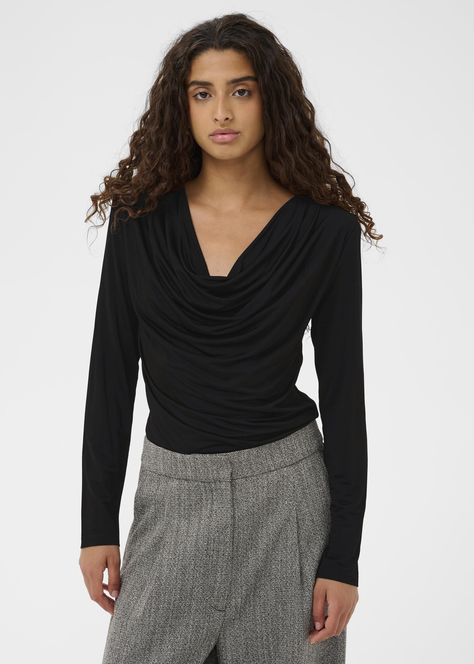 Soaked Soaked Clara Cowl Neck Top