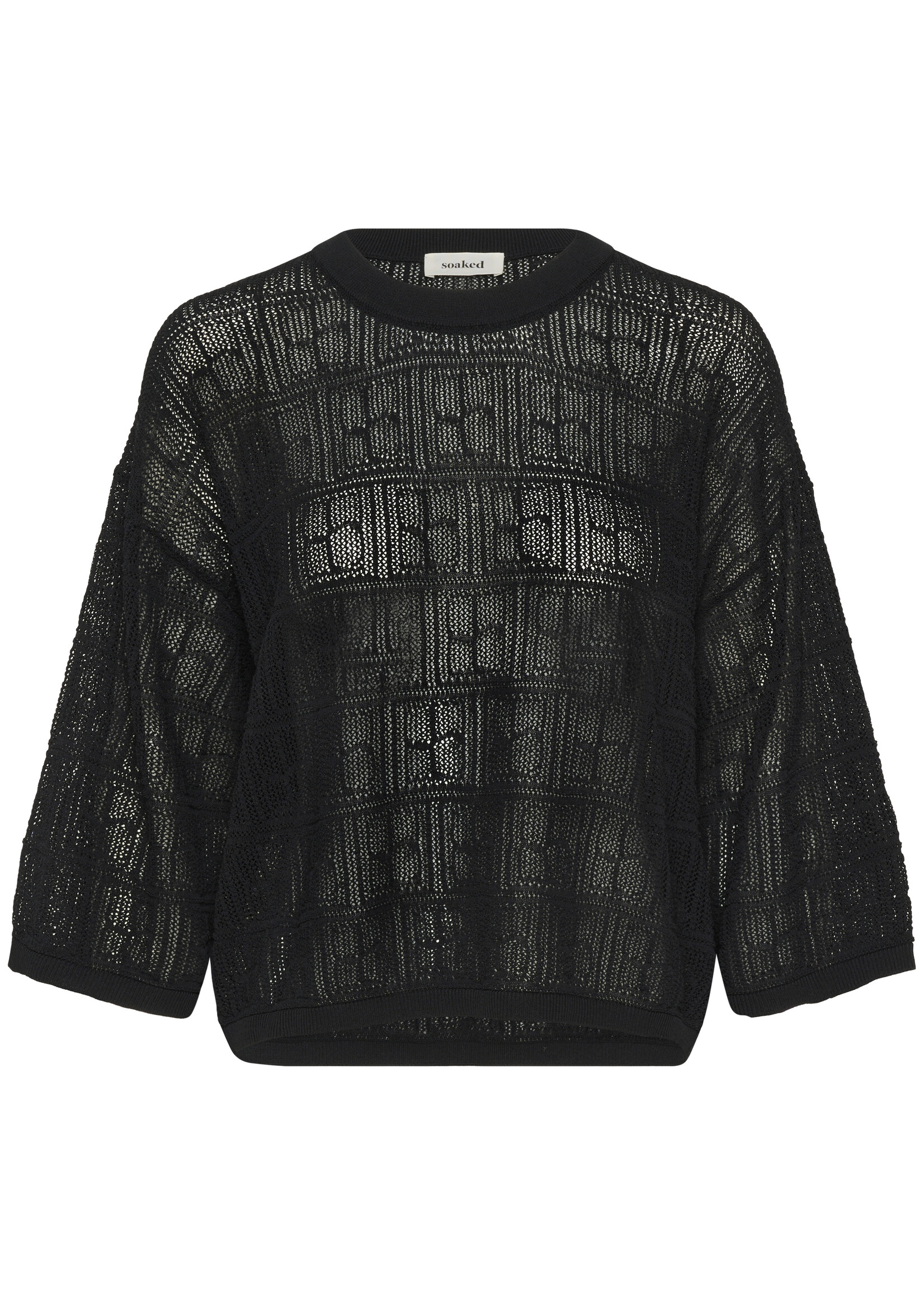 Soaked Soaked Yasmine Open Weave Sweater
