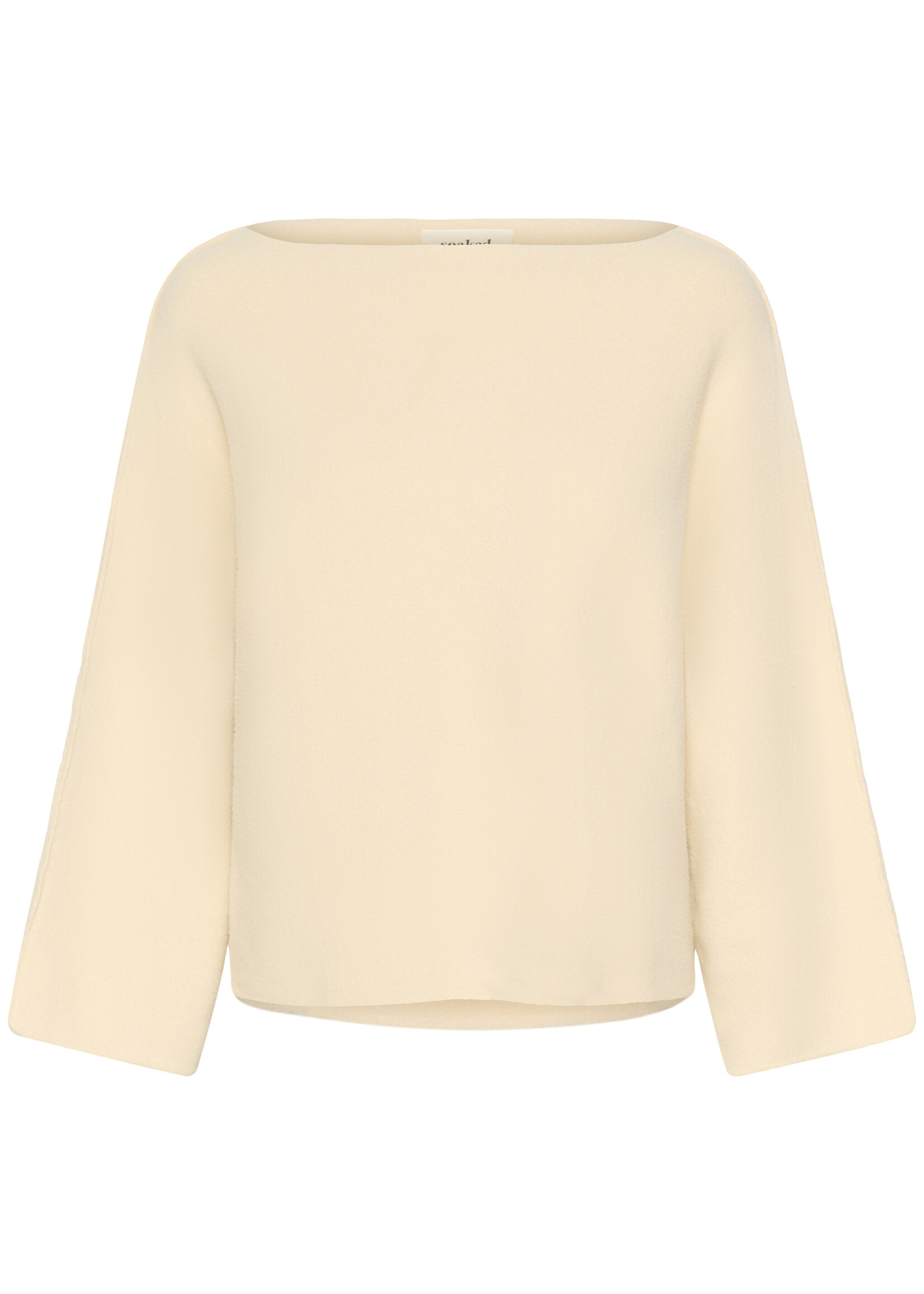 Soaked Soaked Nerea Boat Neck Cozy Sweater