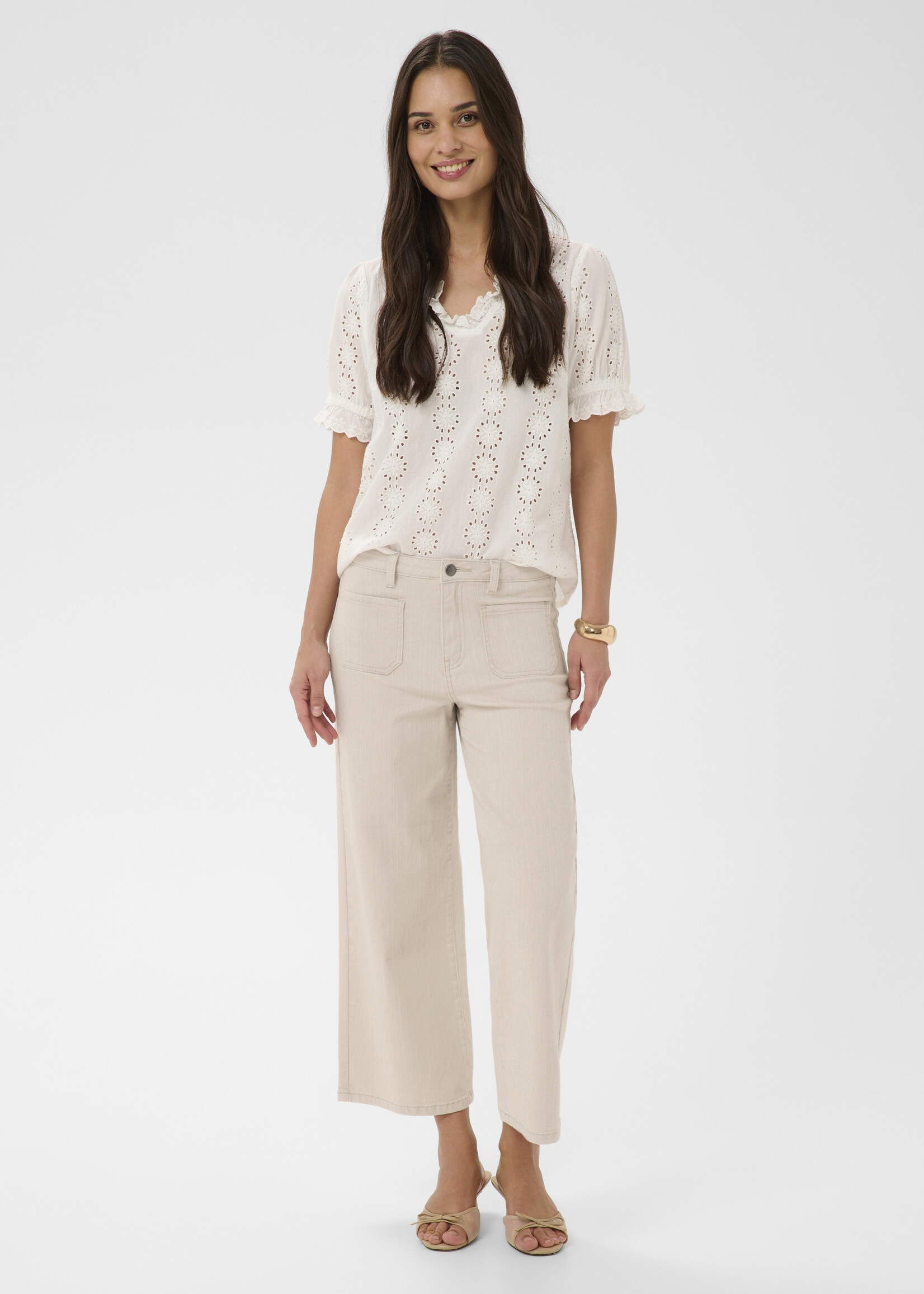 Kaffe Kaffe Brook Cropped Jeans