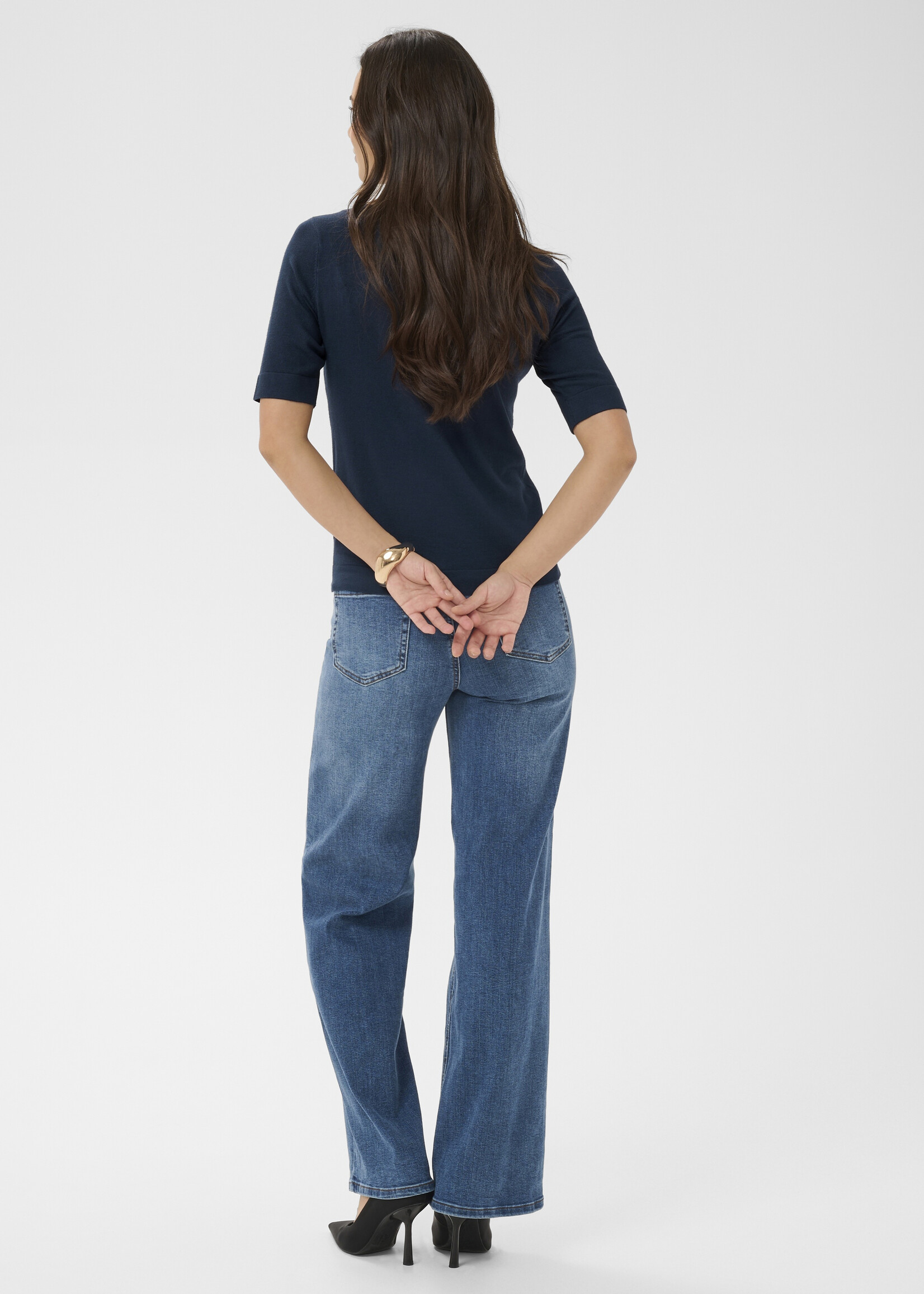 Kaffe Kaffe Lizza Boat Neck Sweater