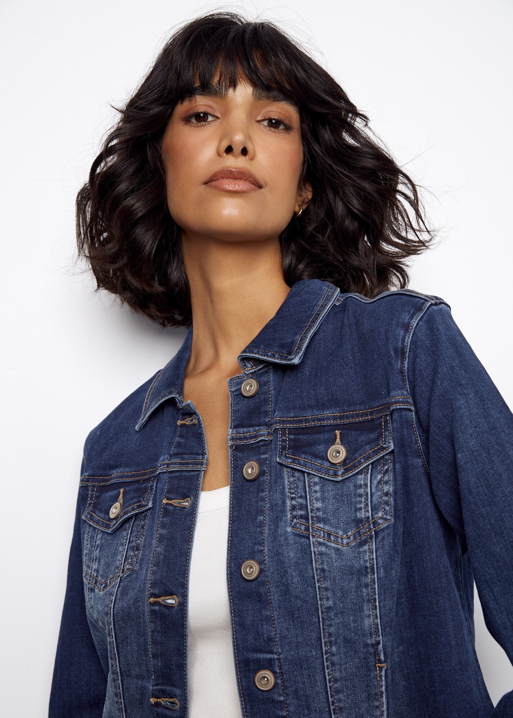 Charlie B Charlie B Stretch Denim Jacket