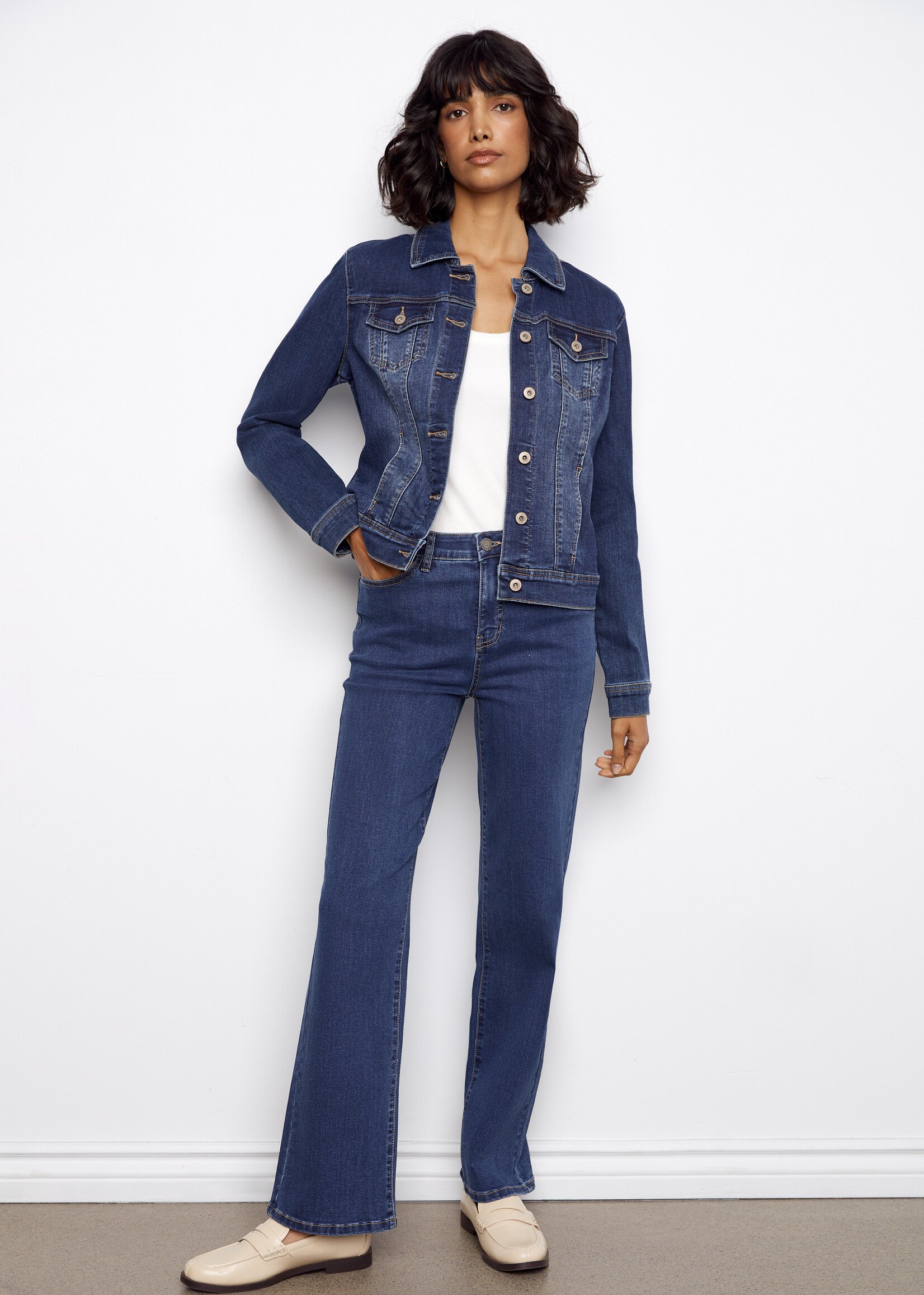 Charlie B Charlie B Stretch Denim Jacket