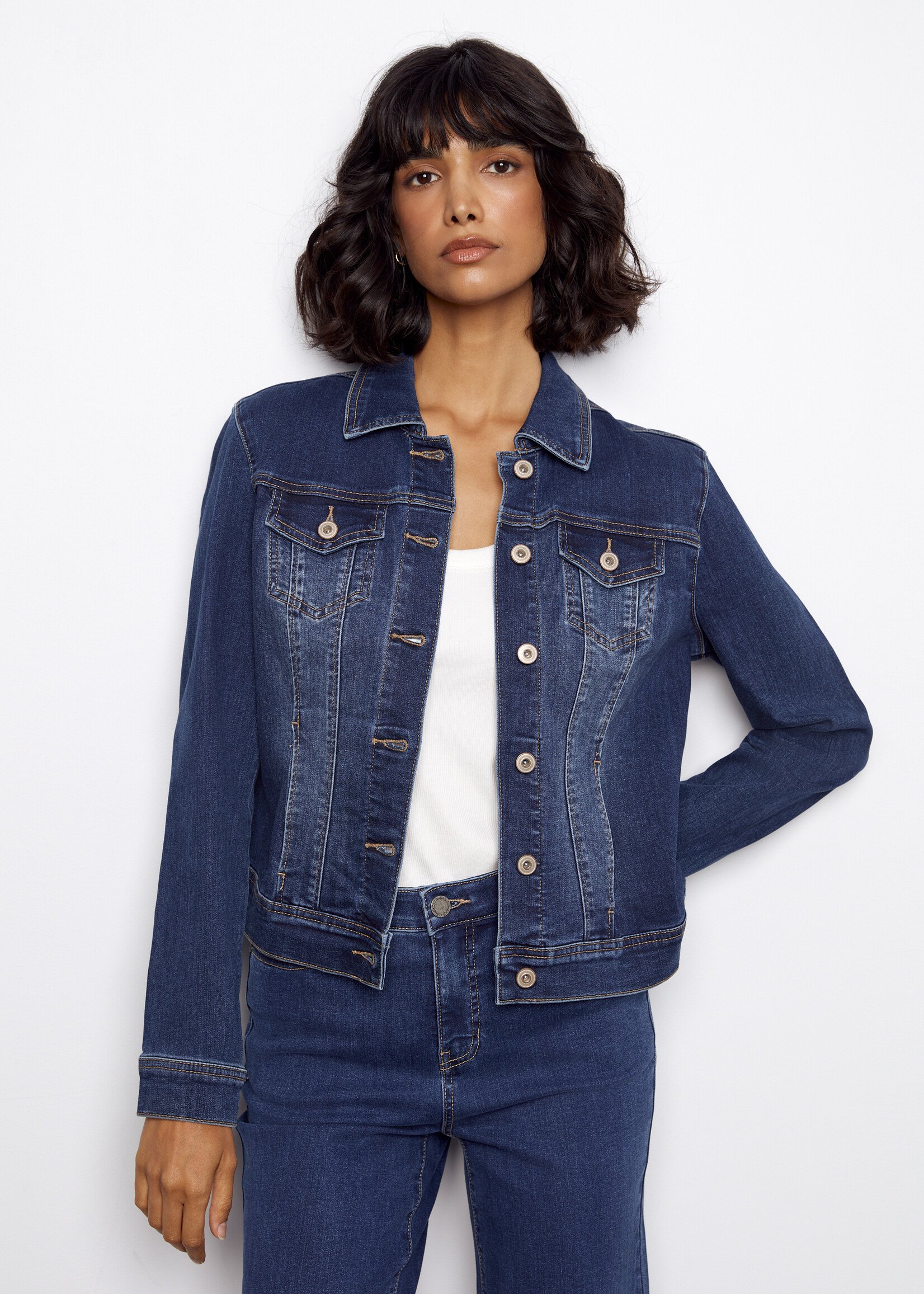 Charlie B Charlie B Stretch Denim Jacket