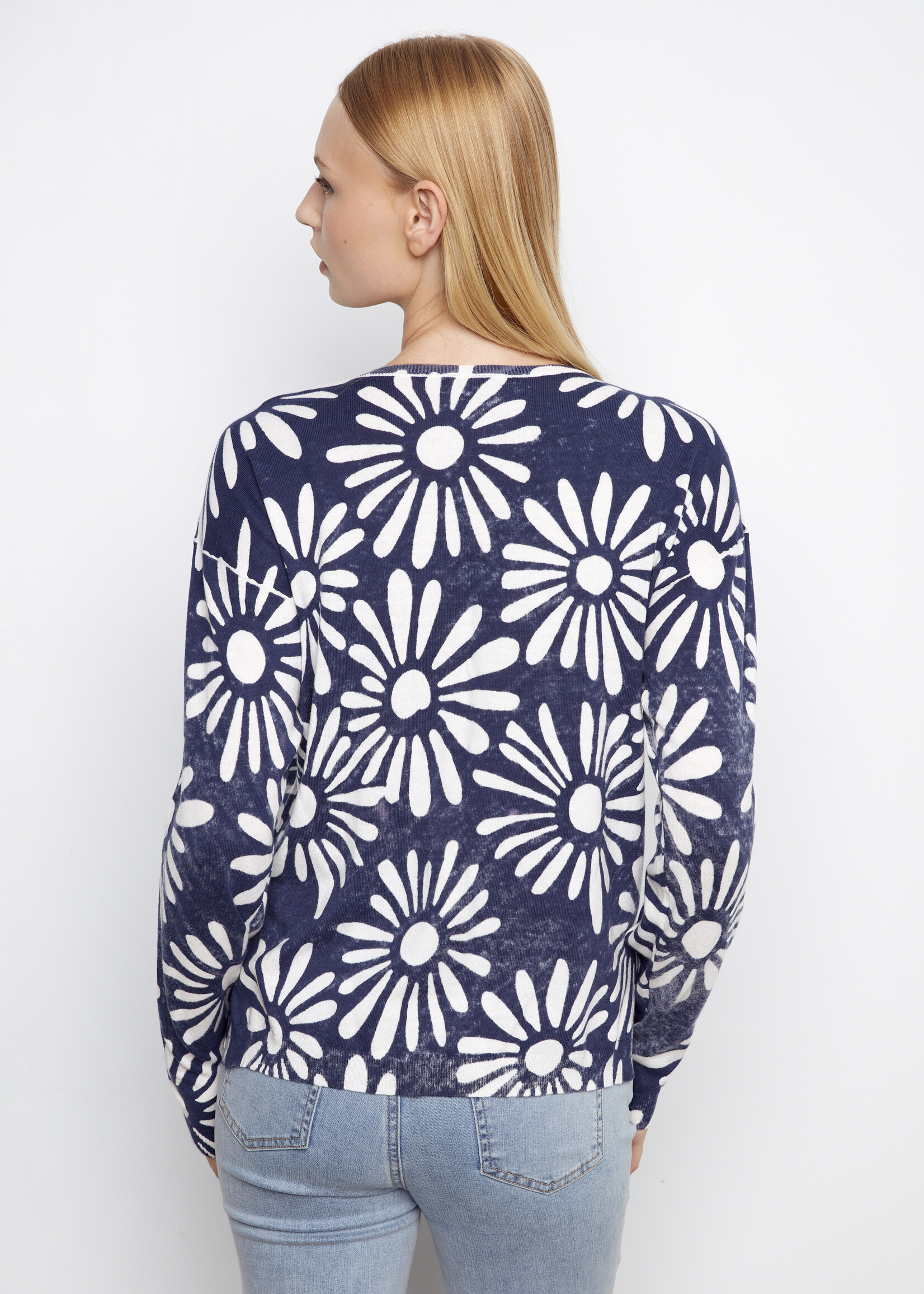 Charlie B Charlie B Reversible Vneck Sweater