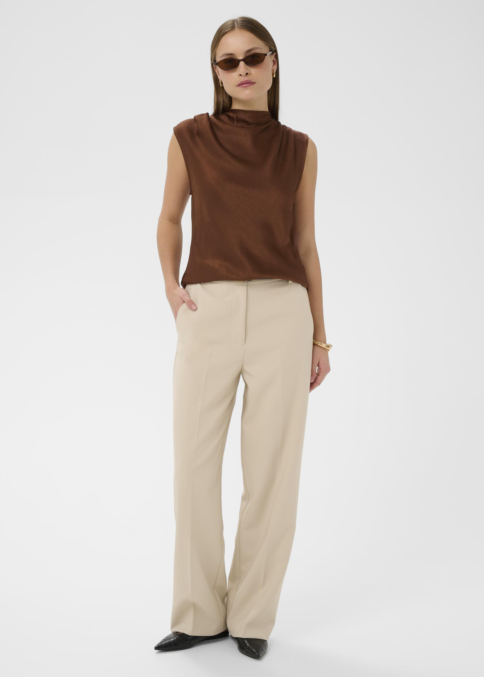 Soaked Soaked Mirabella Mock Neck Tank