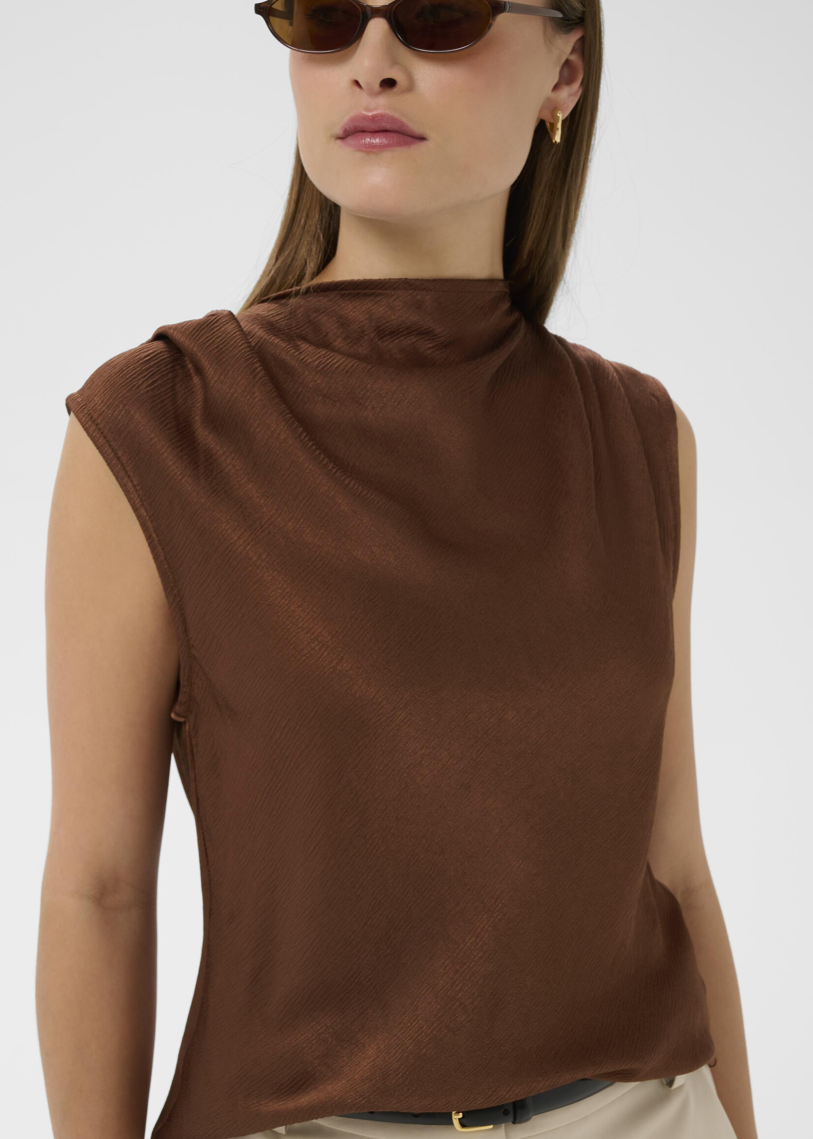 Soaked Soaked Mirabella Mock Neck Tank